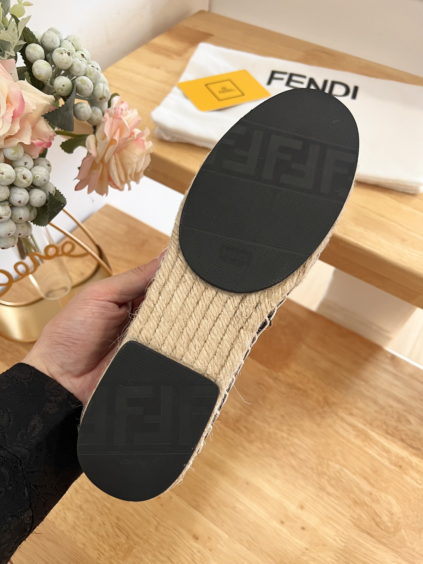 Fendi Sunshine FF Espadrilles