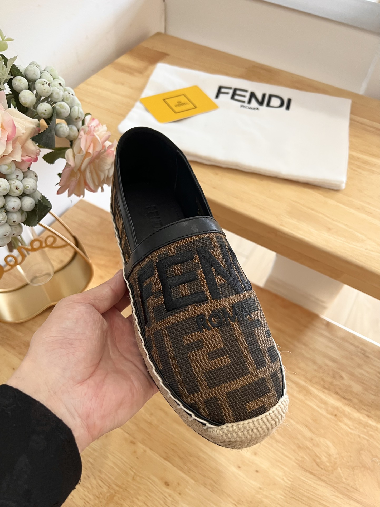 Fendi Sunshine FF Espadrilles