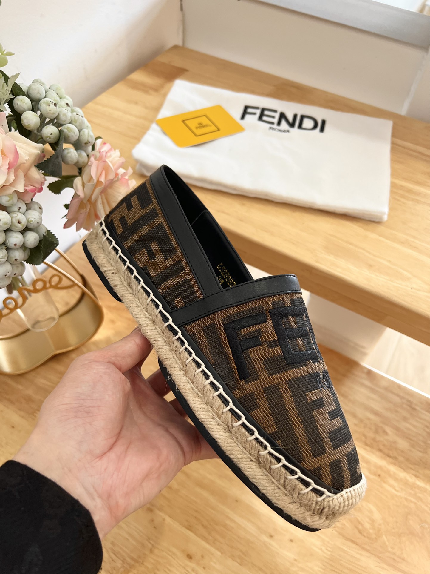 Fendi Sunshine FF Espadrilles
