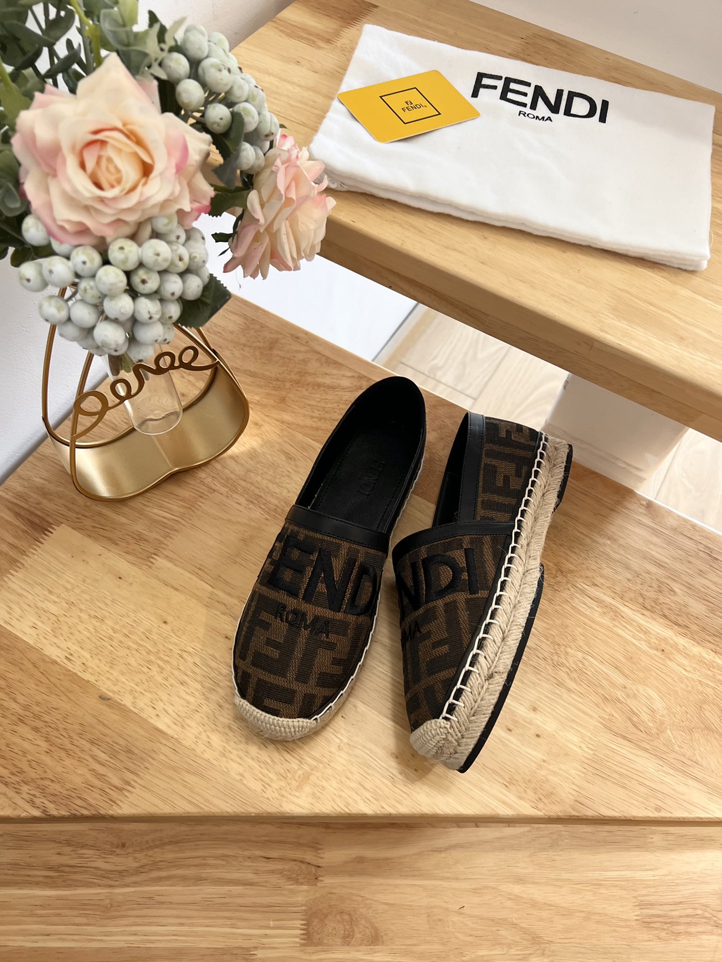 Fendi Sunshine FF Espadrilles