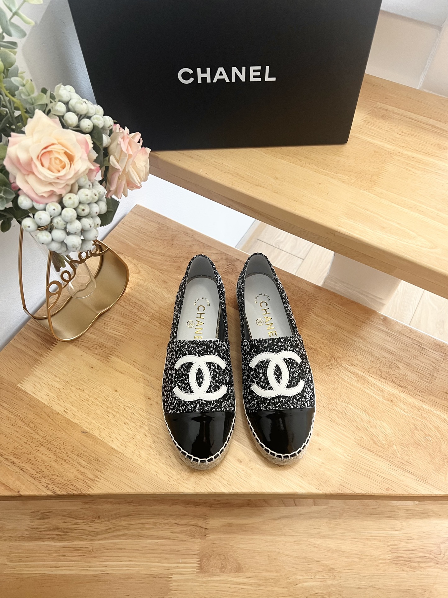 Chanel Shoes Espadrilles Designer Wholesale Replica
 Splicing Cotton Rubber Sheepskin Casual