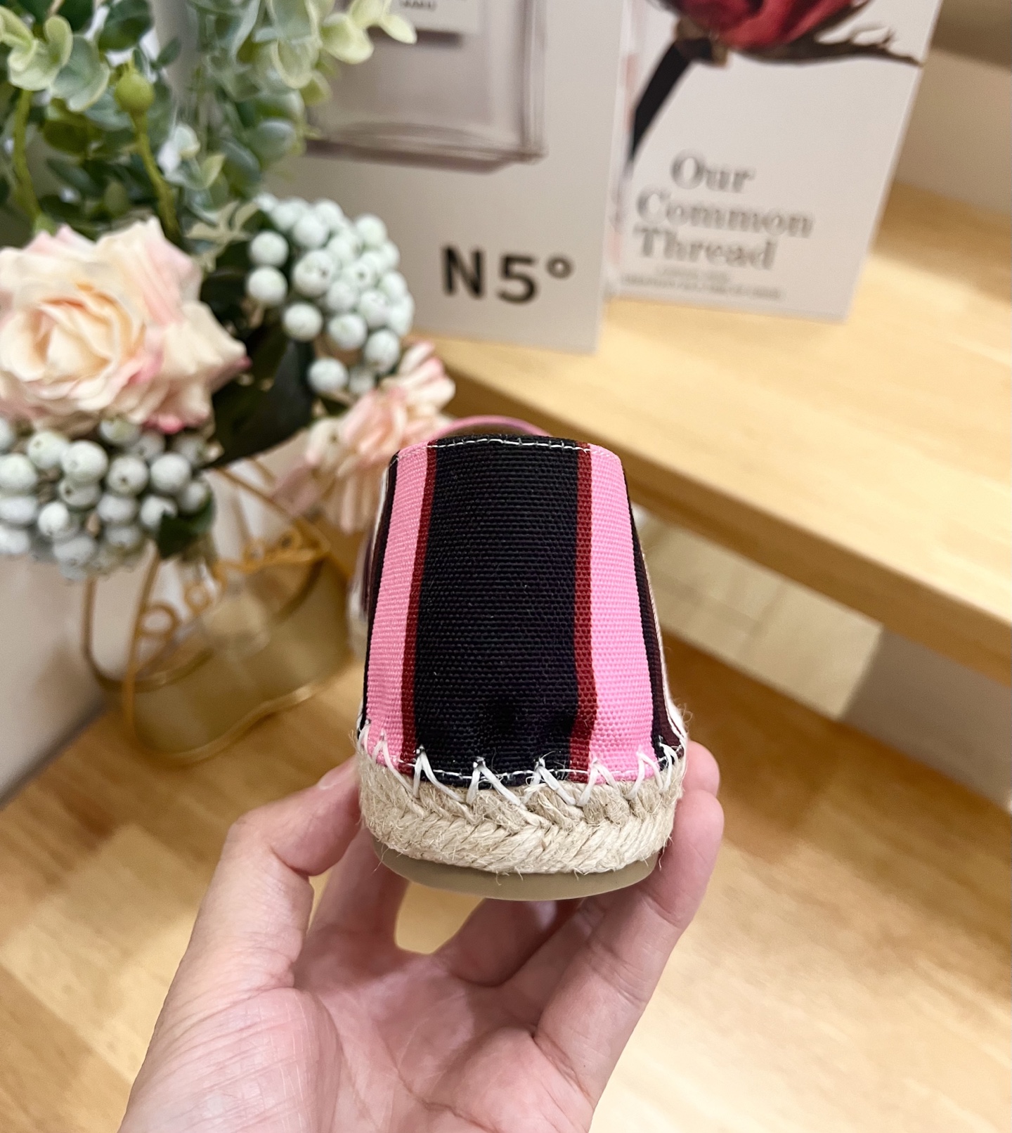 Valentino Garavani Striped Canvas Espadrille Wedges with VLogo - Size 36-41 10 i1742488106962 6976 0 8