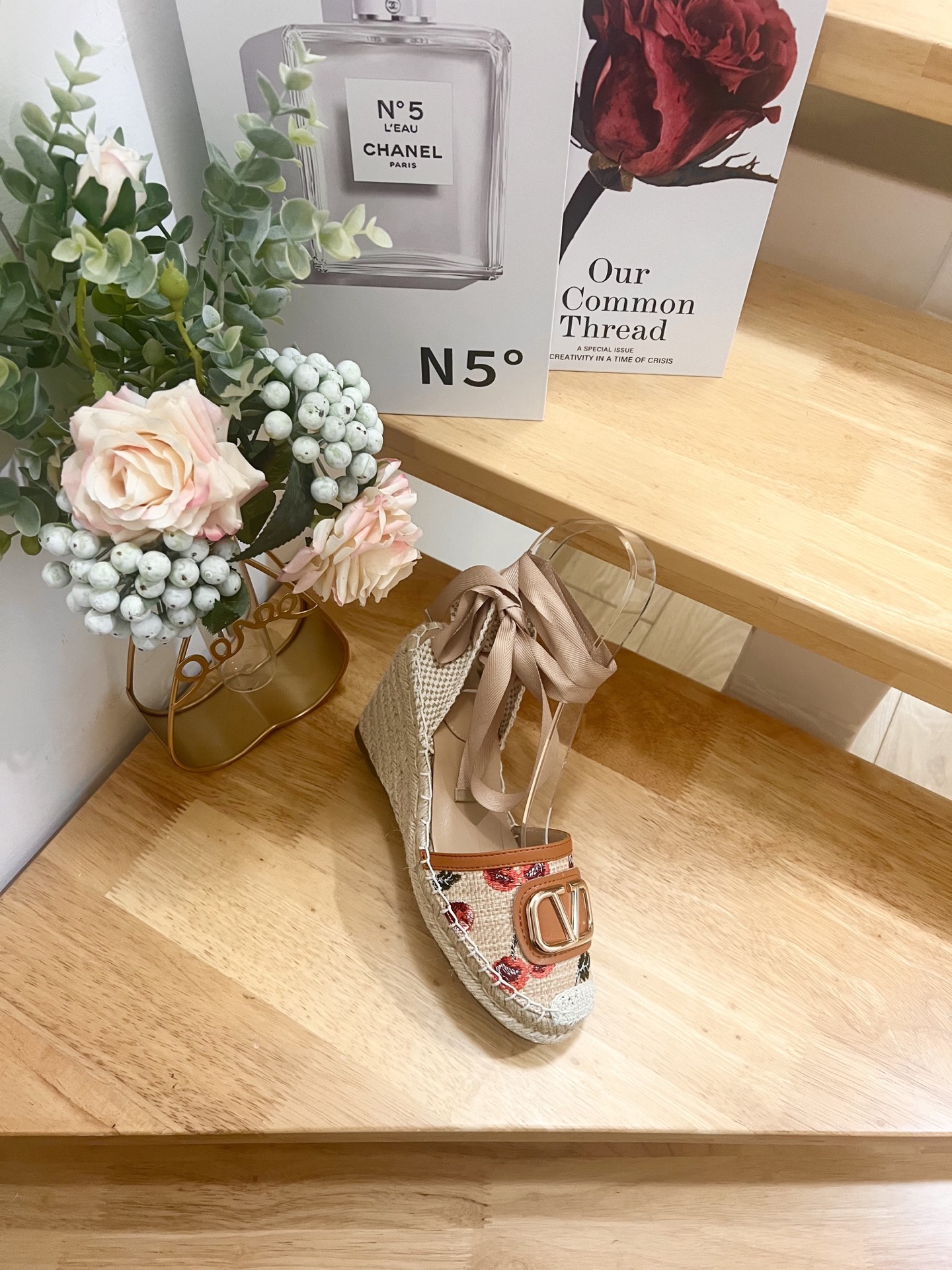 Valentino Garavani Raffia Wedge Espadrilles with Cherry Embroidery 6 i1743006677806 9257 0 3