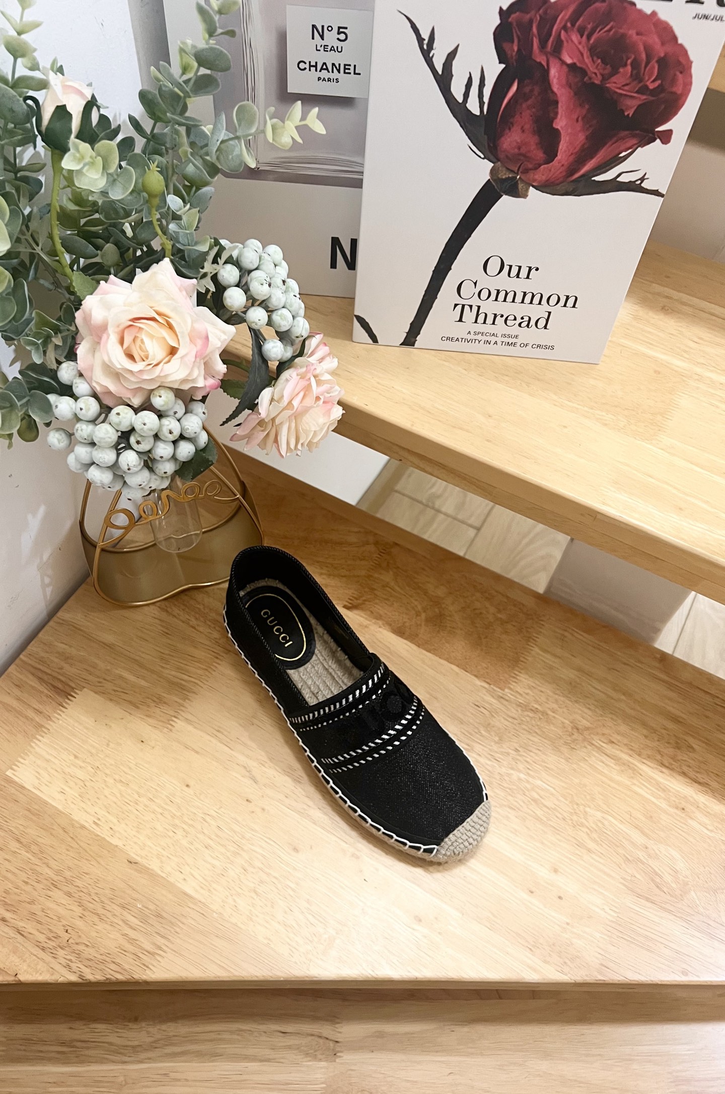Gucci Ines Embroidered Appliqué Denim Espadrilles - Classic Comfort 6 i1744445322286 2598 0 3
