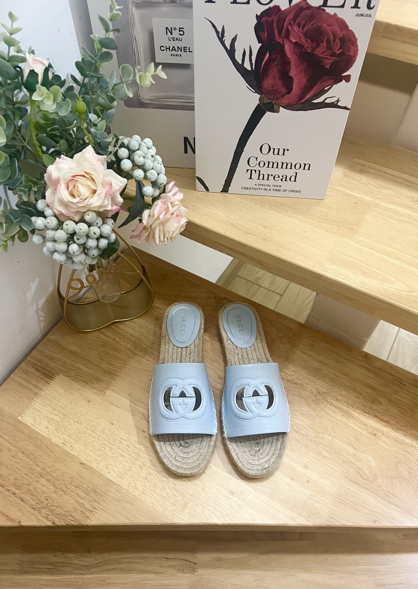 Gucci Interlocking G Espadrille Slides in Light Blue Leather 2 i1744785198641 1998 0 0