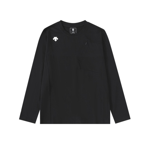 Descente Men's Running Long Sleeve T-Shirt Athletic Pullover Top 1 Descente Men's Running Long Sleeve T-Shirt Athletic Pullover Top