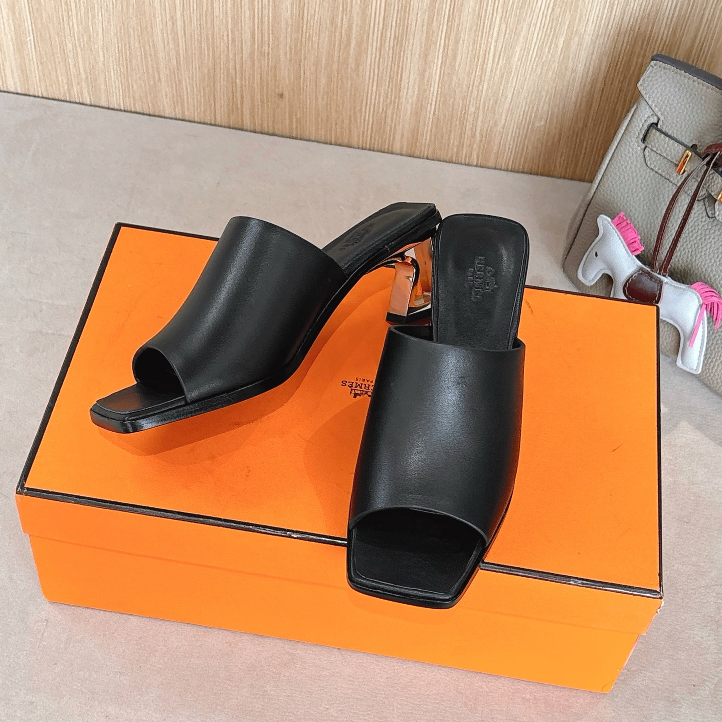 Hermes Kylie 60 Leather Heeled Sandals, Stylish and Comfortable 4 i1746209073649 8954 0 2
