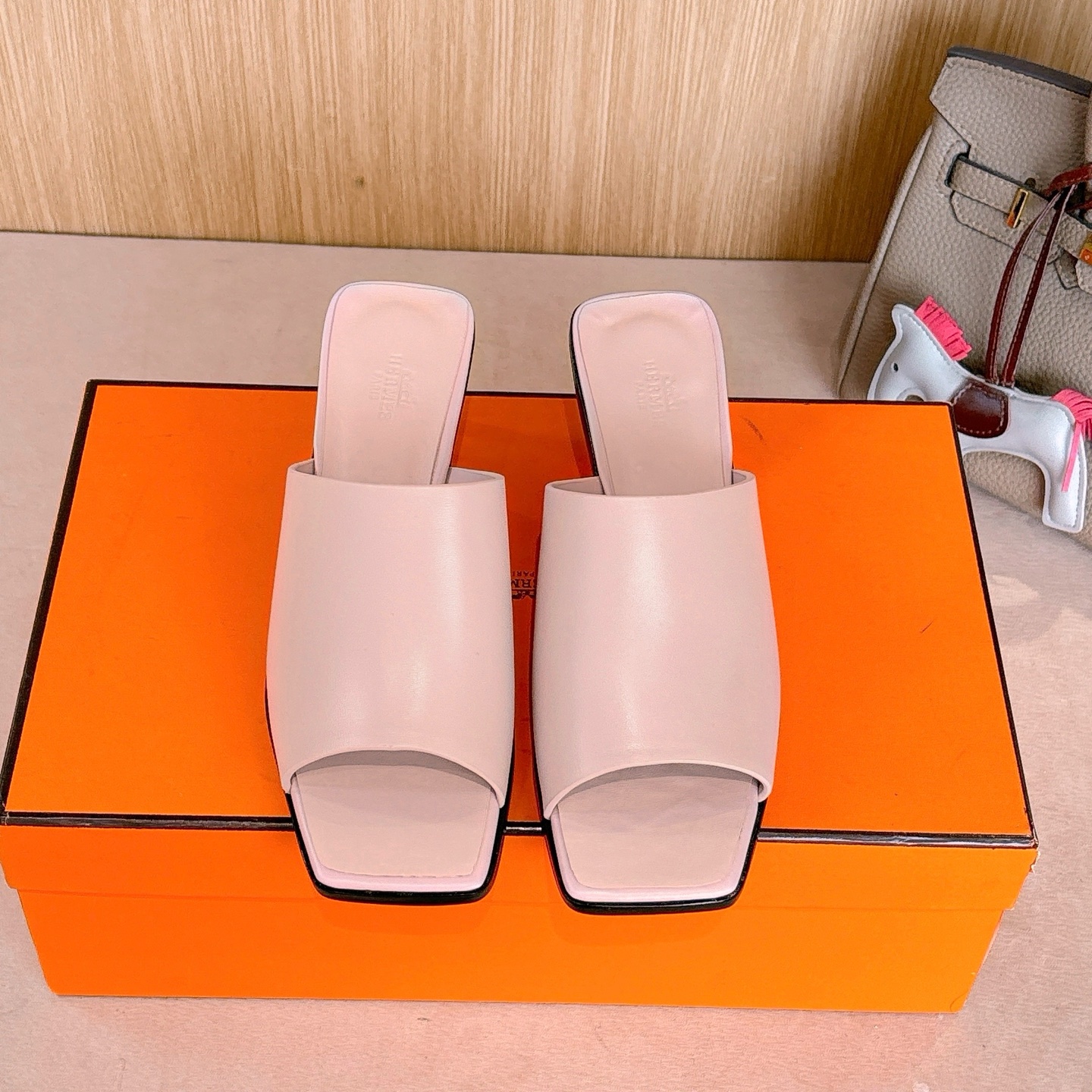 Hermes Kylie 60 Leather Heeled Sandals, Stylish and Comfortable 3 i1746209086649 9559 0 0