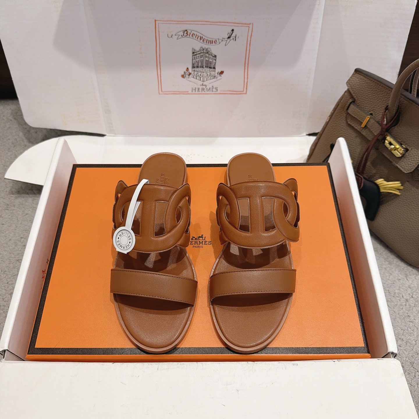 Hermès Chaine d'Ancre Mules