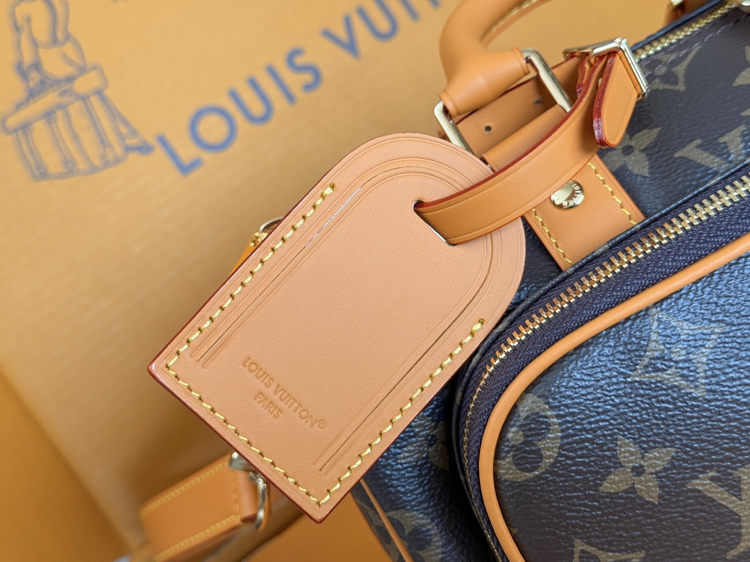 NO:213850,Top original single 163 variable code chip original single hardware model: M14981 old flower, this model Keeall 25 Cargo handbag, LV [top original single], louis vuitton19860909顶级原单163变码芯片原单五金型号:M14981老花,本款 Keeall 25 Cargo 手袋,LV【顶级原单】,louis vuitton,Bag