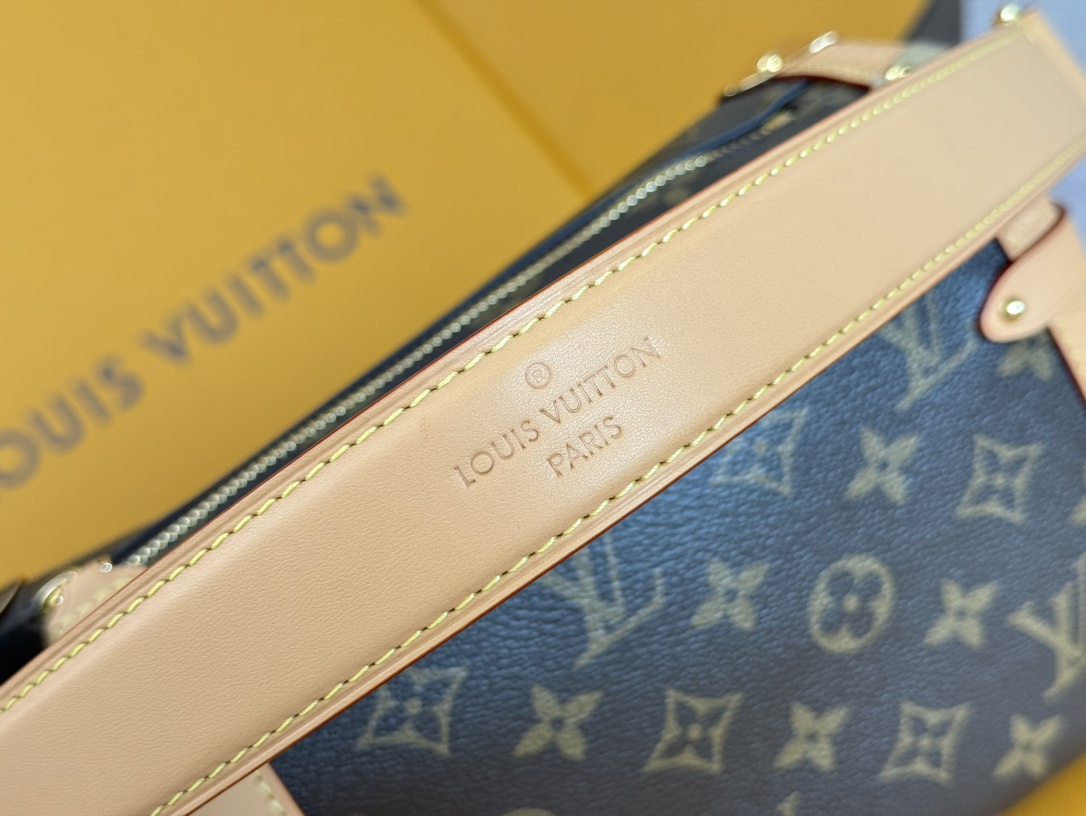 NO:583884,[Side trunk m handbag] M46358 presbyopic box bag (yellow leather) more details..., LV [top original order], louis vuitton19860909【 Side trunk m手袋】M46358老花盒子包（黄皮）更多细节……,LV【顶级原单】,louis vuitton,Bag