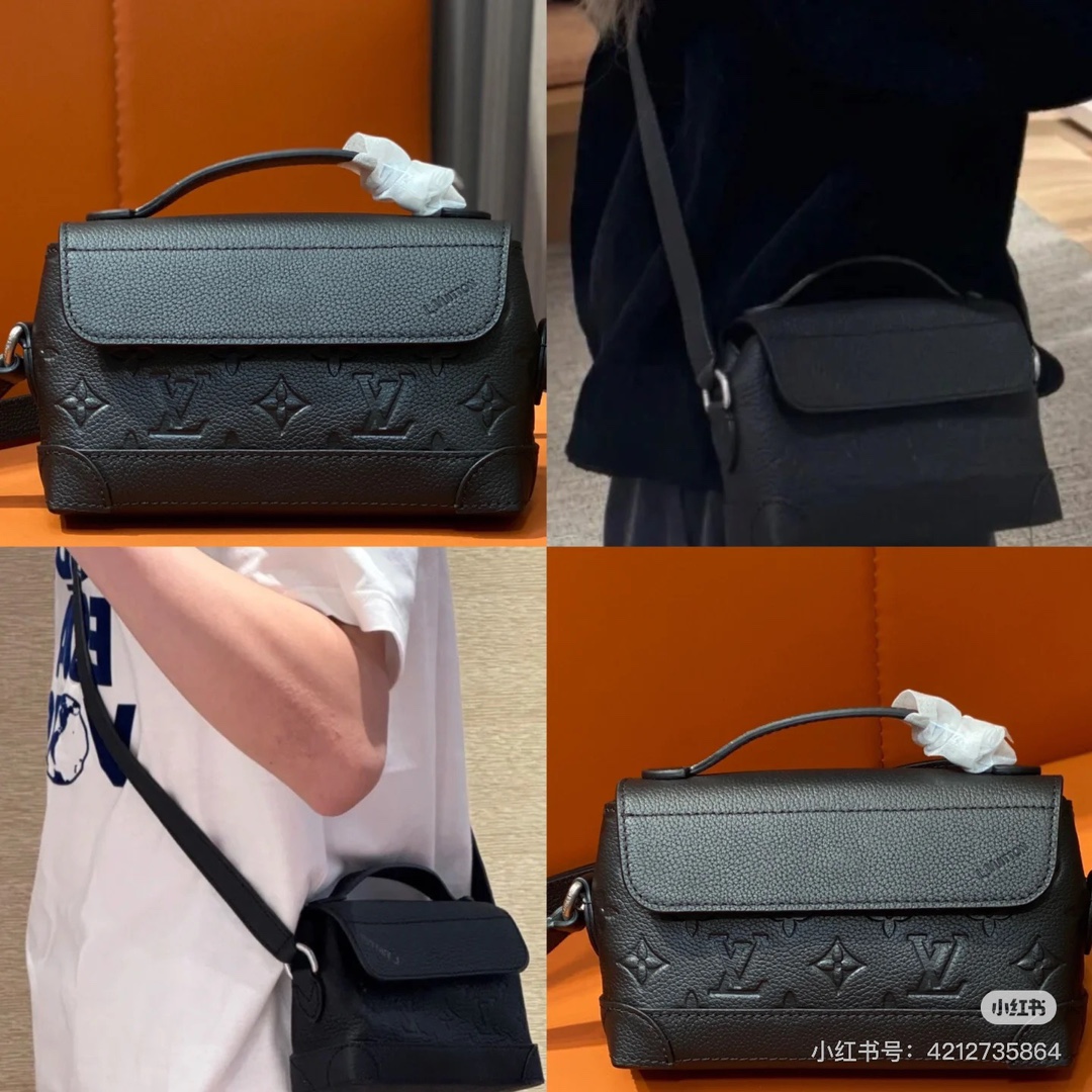 NO:557047,Top original order, 163 chips, [M13888 black] This Steamer East West mini messenger bag, 11 x 5 x 20 cm (height x width x length), LV [top quality original order], louis vuitton19860909顶级原单,163芯片,【M13888黑】本款 Steamer East West 迷你邮差包,11 x 5 x 20厘米 (高 x 宽 x 长度),LV【顶级原单】,louis vuitton,Bag