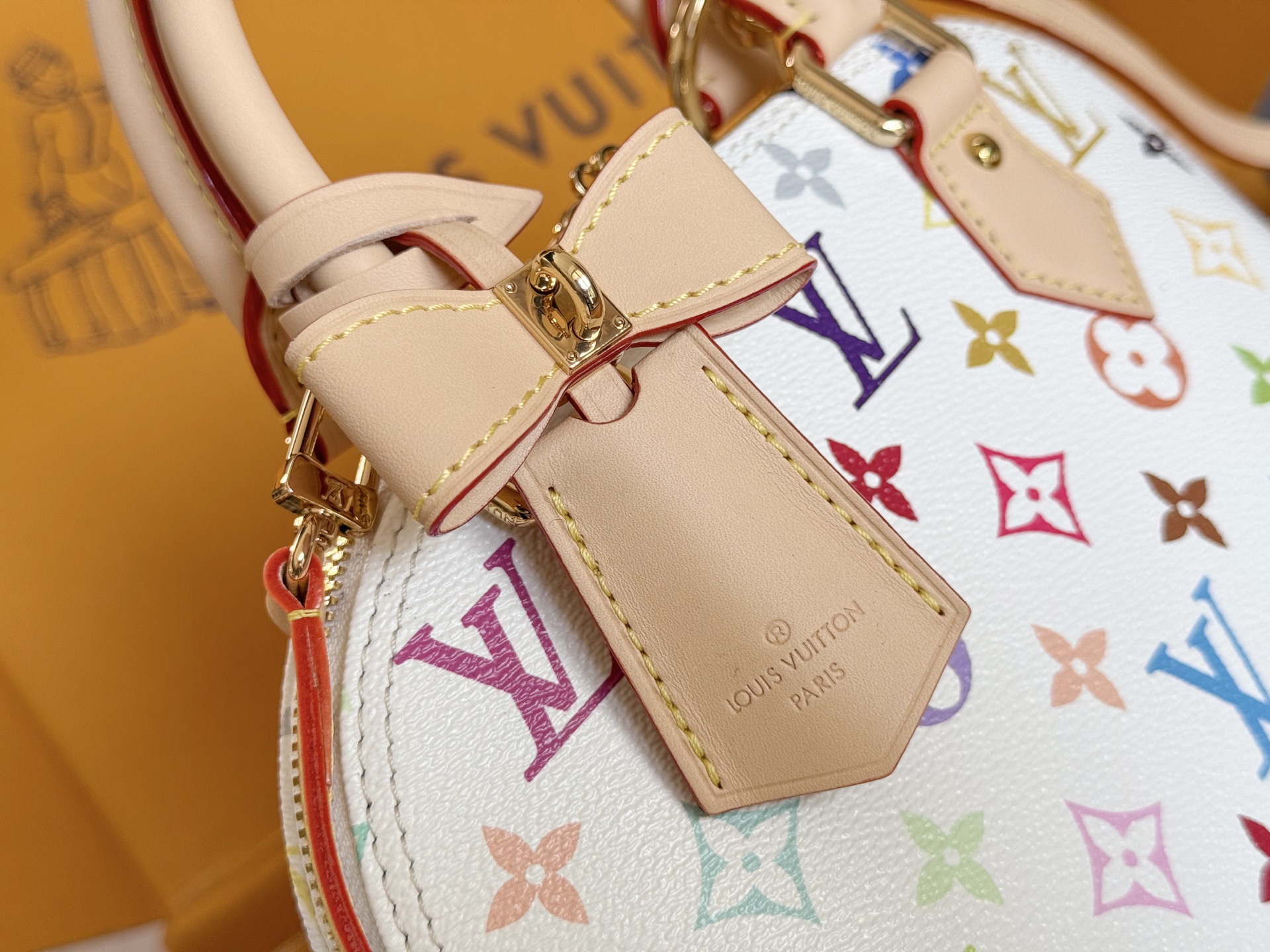 NO:581886,Top original order [163C01 dynamic chip] model M13078, 33 color shell bag, this Alma BB handbag is full of x Takashi Murakami cooperation series, LV [top original order], louis vuitton19860909顶级原单【163C01动态芯片】型号M13078,33彩贝壳包,本款 Alma BB 手袋洋溢 x 村上隆合作系列,LV【顶级原单】,louis vuitton,Bag