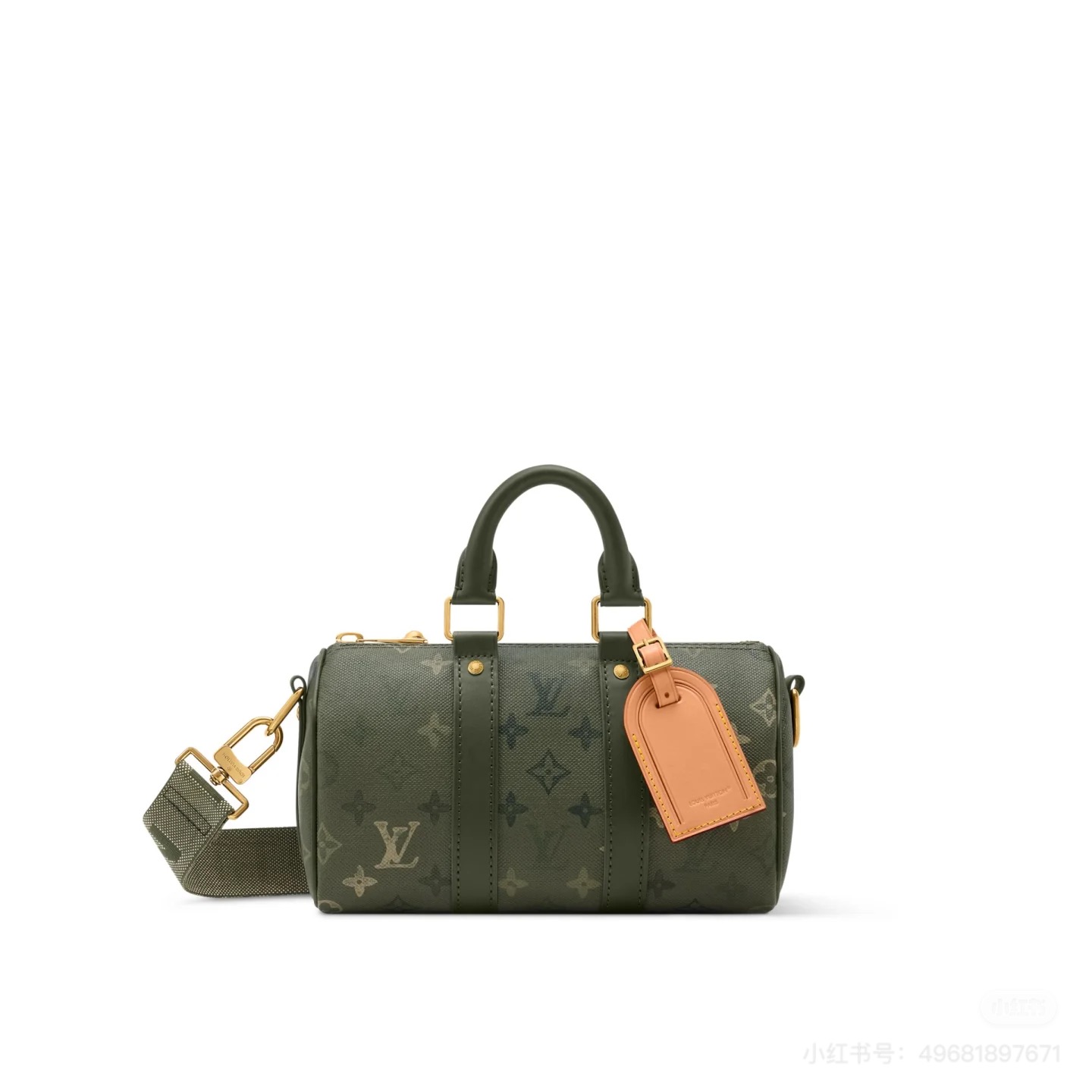 NO:676610,[Top-grade original first-layer cowhide] 163 transcoding chip M26930 This Keepall Bandoulière 25 handbag is made of Monogram Surplus coated canvas rendered in military tones and embellished with irregular Monogram prints to create a camouflage look. The aged-effect zipper fastens the main compartment. The top handle and the detachable and adjustable wide fabric shoulder strap provide shoulder, cross-body or hand-held options. 25 x 15 x 11 (cm) ((Length x  Height x width), LV [top original order], louis vuitton, cowhide19860909【顶级原单 头层牛皮】163变码芯片M26930 本款 Keepall Bandoulière 25 手袋为 Monogram Surplus 涂层帆布渲染军旅色调并点缀不规则 Monogram 印花,营造迷彩观感.做旧效果拉链束紧主隔层.顶部手柄与可拆卸并调节的宽幅织物肩带提供肩背、斜跨或手提选择.25 x 15 x 11 (厘米) ((长 x 高 x 宽),LV【顶级原单】,louis vuitton,cowhide,Bag