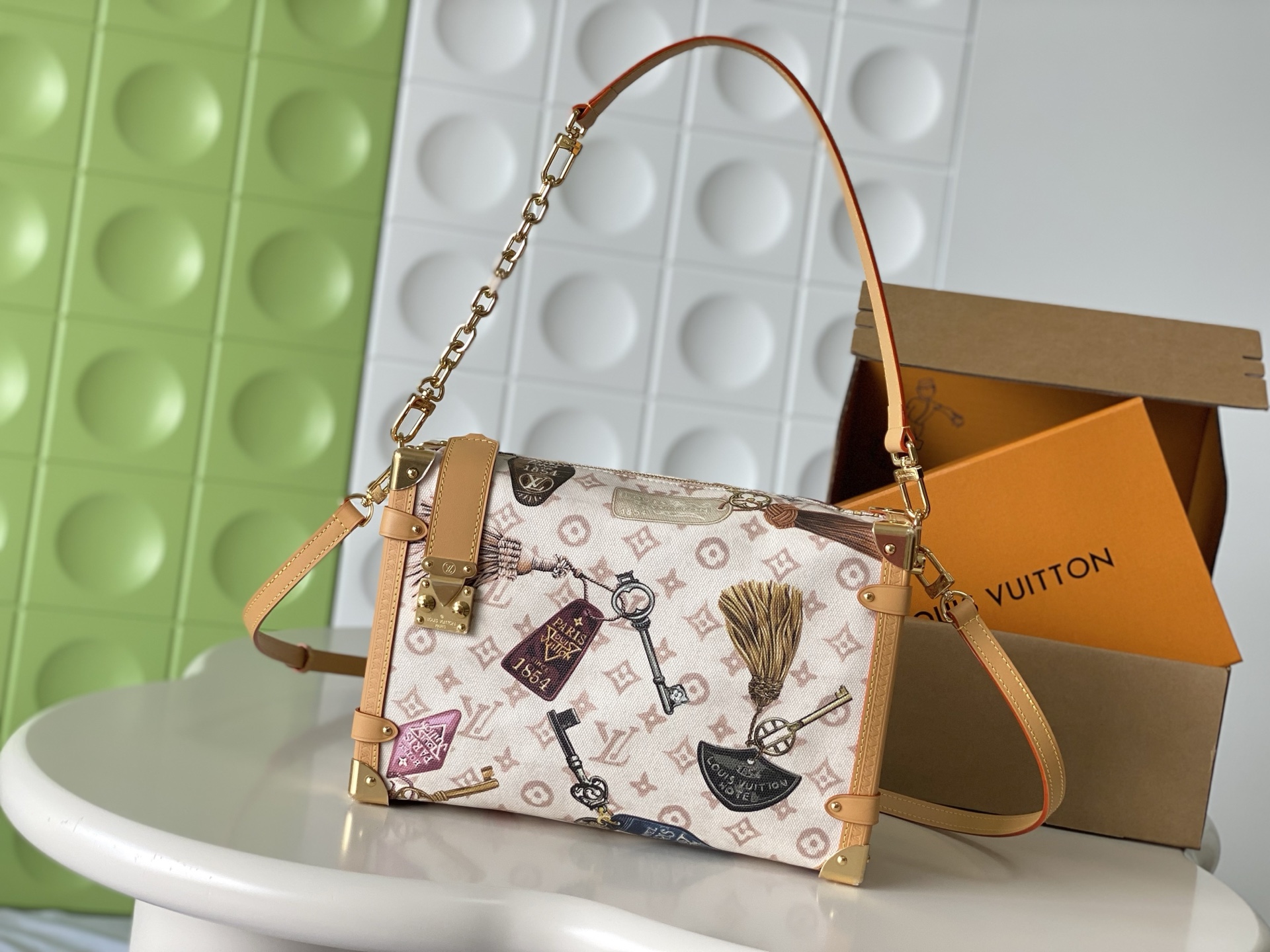 NO:857284,[Top-level enhanced version] Counter-matching transcoding chip M29355 leather, genuine development, counter-matching pattern, hand size: 30x20x10CM, LV [top-level original order], louis vuitton19860909【顶级加强版】对柜变码芯片 M29355皮料,正品开发,专柜对版花料,手尺寸:30x20x10CM,LV【顶级原单】,louis vuitton,Bag