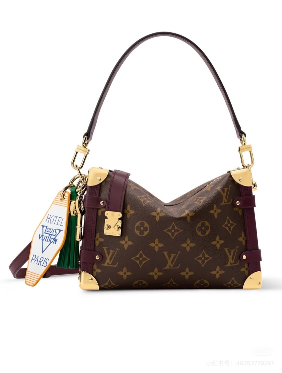 NO:857254,[Top Enhanced Edition] Counter 163C01 transcoding chip, genuine development, counter version first-layer leather Model M28569 Top original order Dynamic 163 Flight Mode series re-presents this Getaway Side Trunk medium handbag. Monogram Ebene canvas with contrasting leather trim, embellished logo S-lock buckle and corners inspired by hard luggage. Chic pendants are smartly decorated, one of which is with the brand 1935  The design style of the year echoes. 23.5 x 16 x 8.5 (cm) ((length x height x width), LV [top original order], louis vuitton19860909【顶级加强版】专柜163C01变码芯片,正品开发,专柜对版头层皮 型号M28569 顶级原单 动态163 Flight Mode 系列焕新呈现本款 Getaway Side Trunk 中号手袋.Monogram Ebene 帆布搭配撞色皮革饰边,缀饰标识 S-lock 锁扣与灵感源自硬箱的包角.别致挂饰灵动装点,其中一枚与品牌 1935 年设计款式遥相呼应.23.5 x 16 x 8.5 (厘米) ((长 x 高 x 宽),LV【顶级原单】,louis vuitton,Bag