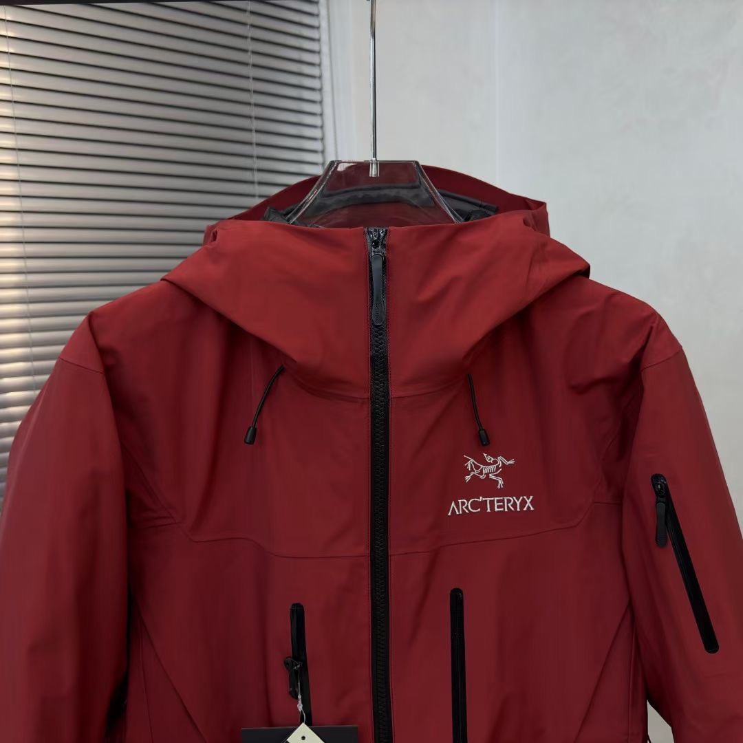 Arc'teryx Alpha SV Bordeaux Red Gore-Tex Waterproof Shell Jacket - 7th Generation 5 i1732655660 4106 1