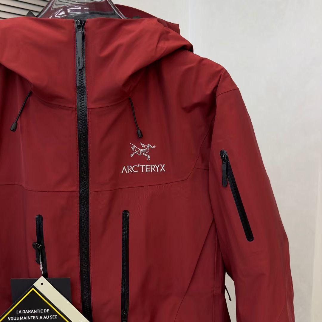 Arc'teryx Alpha SV Bordeaux Red Gore-Tex Waterproof Shell Jacket - 7th Generation 4 i1732655660 9023 3