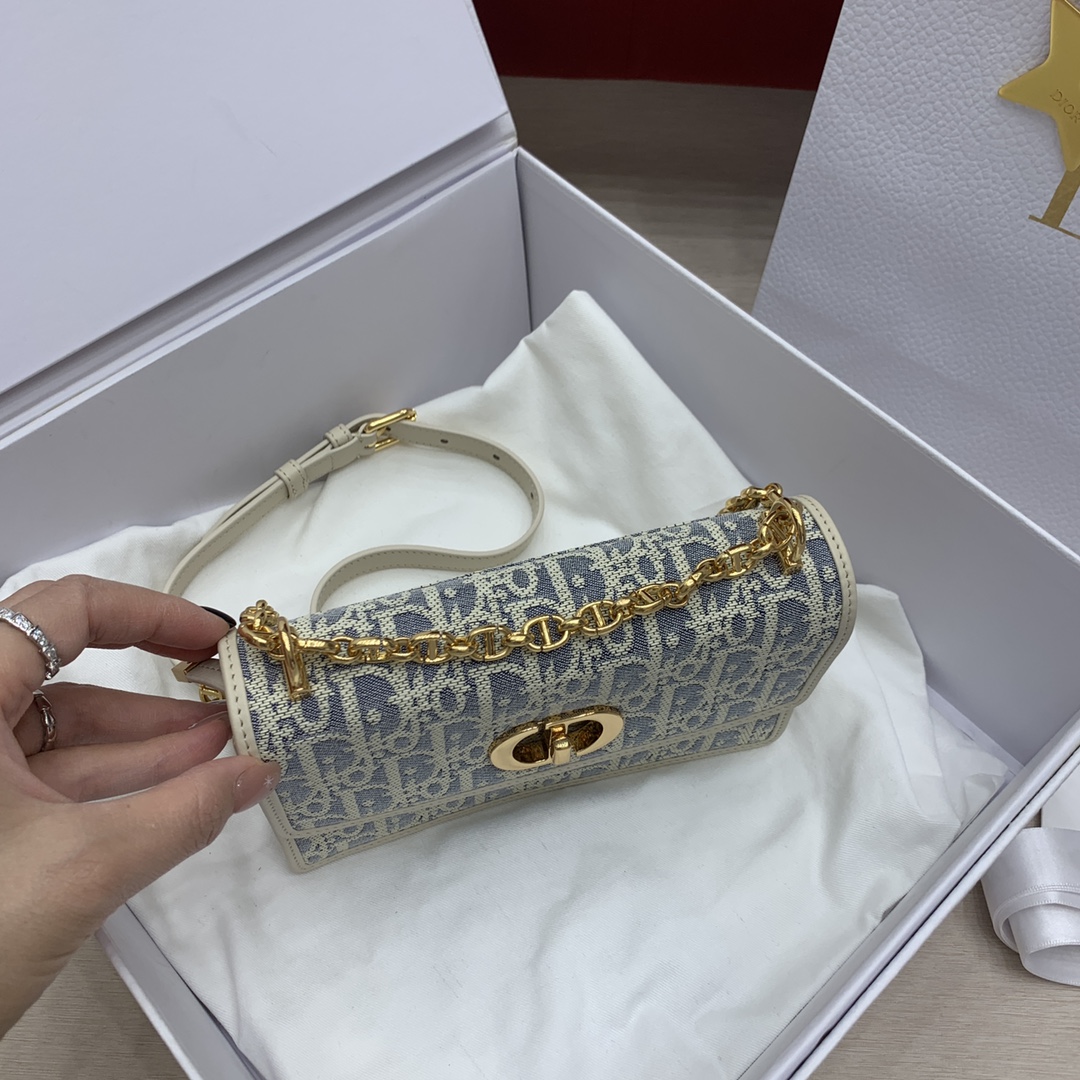 디올 미스 카로 미니 체인 숄더백 상세 이미지 2