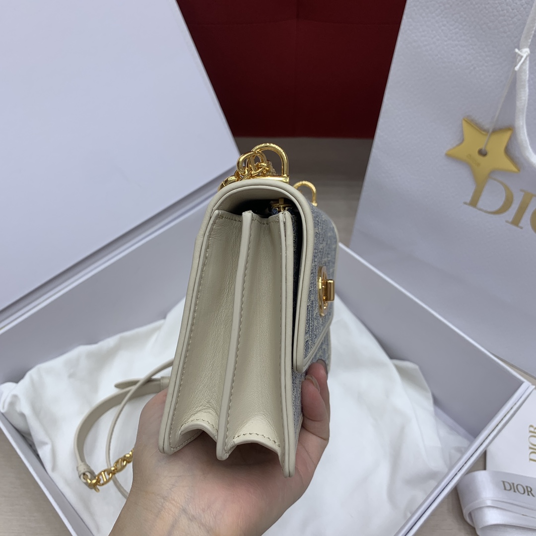 디올 미스 카로 미니 체인 숄더백 상세 이미지 5