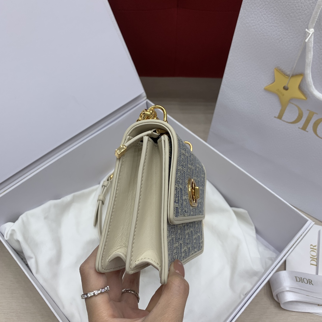 디올 미스 카로 미니 체인 숄더백 상세 이미지 3