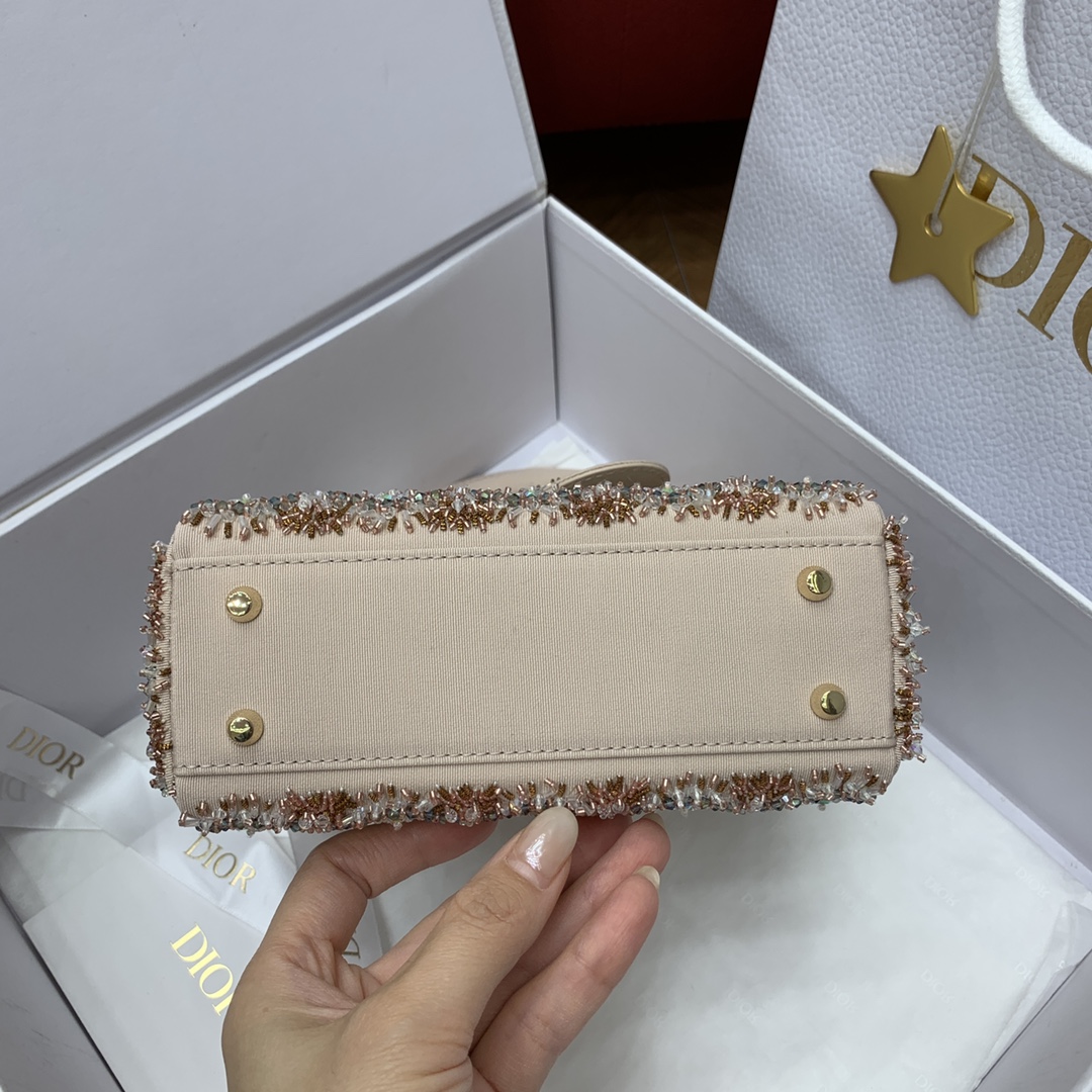 디올 레디 라인스트ー 새틴 미니 숄더백 상세 이미지 6