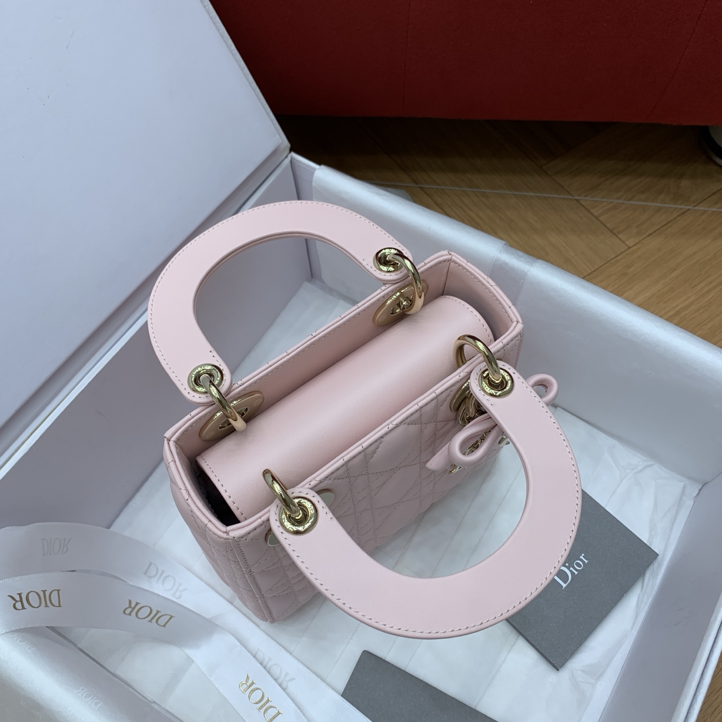 디올 라디 다 미니 보우 램스킨 가방 상세 이미지 7