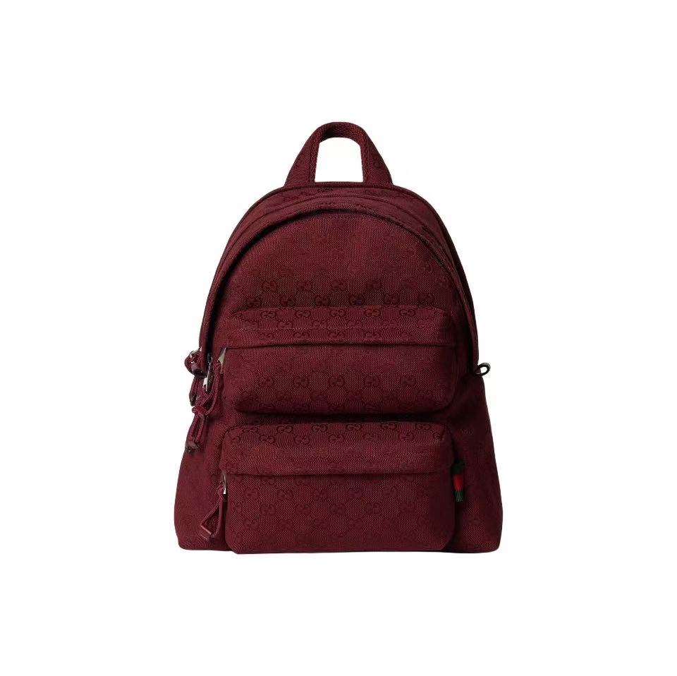 Gucci 800265 red backpack