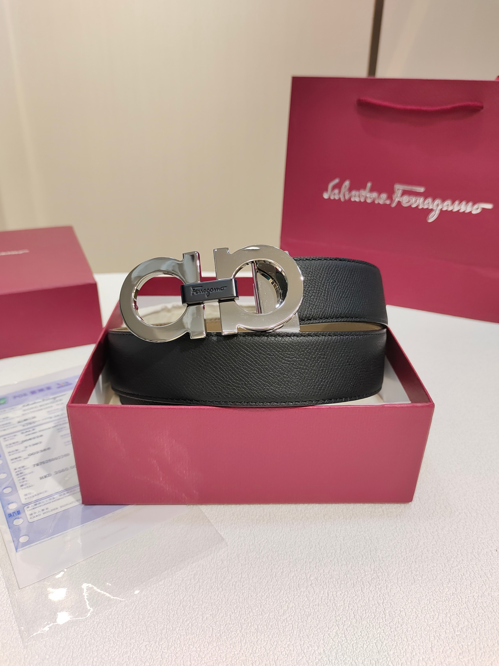 Ferragamo菲拉格慕双面进口牛皮搭配精品铜扣️自行选择搭配真材实料有质感时尚经典不失风范长短可自行