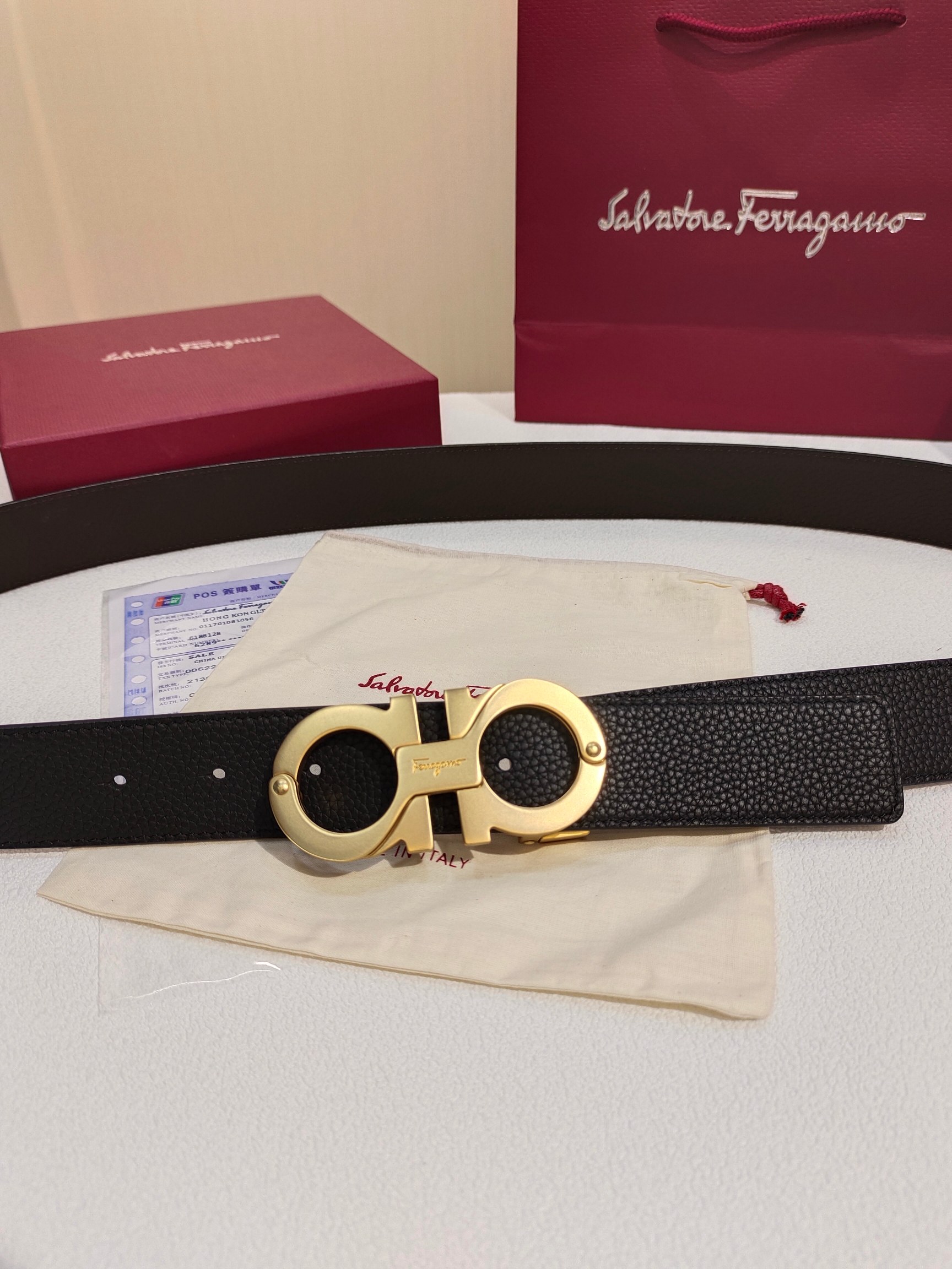 Ferragamo菲拉格慕双面进口牛皮搭配精品铜扣️自行选择搭配真材实料有质感时尚经典不失风范长短可自行