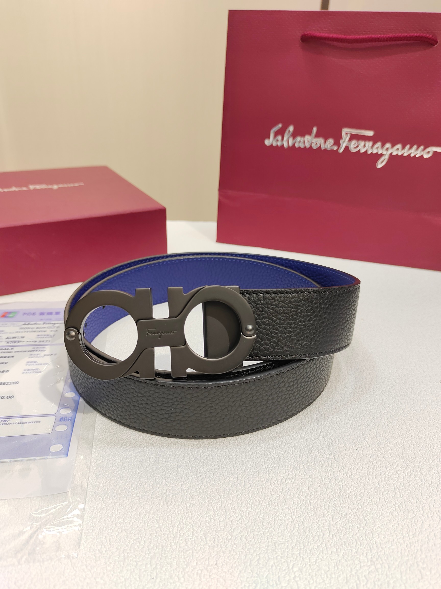 Ferragamo菲拉格慕双面进口牛皮搭配精品铜扣️自行选择搭配真材实料有质感时尚经典不失风范长短可自行