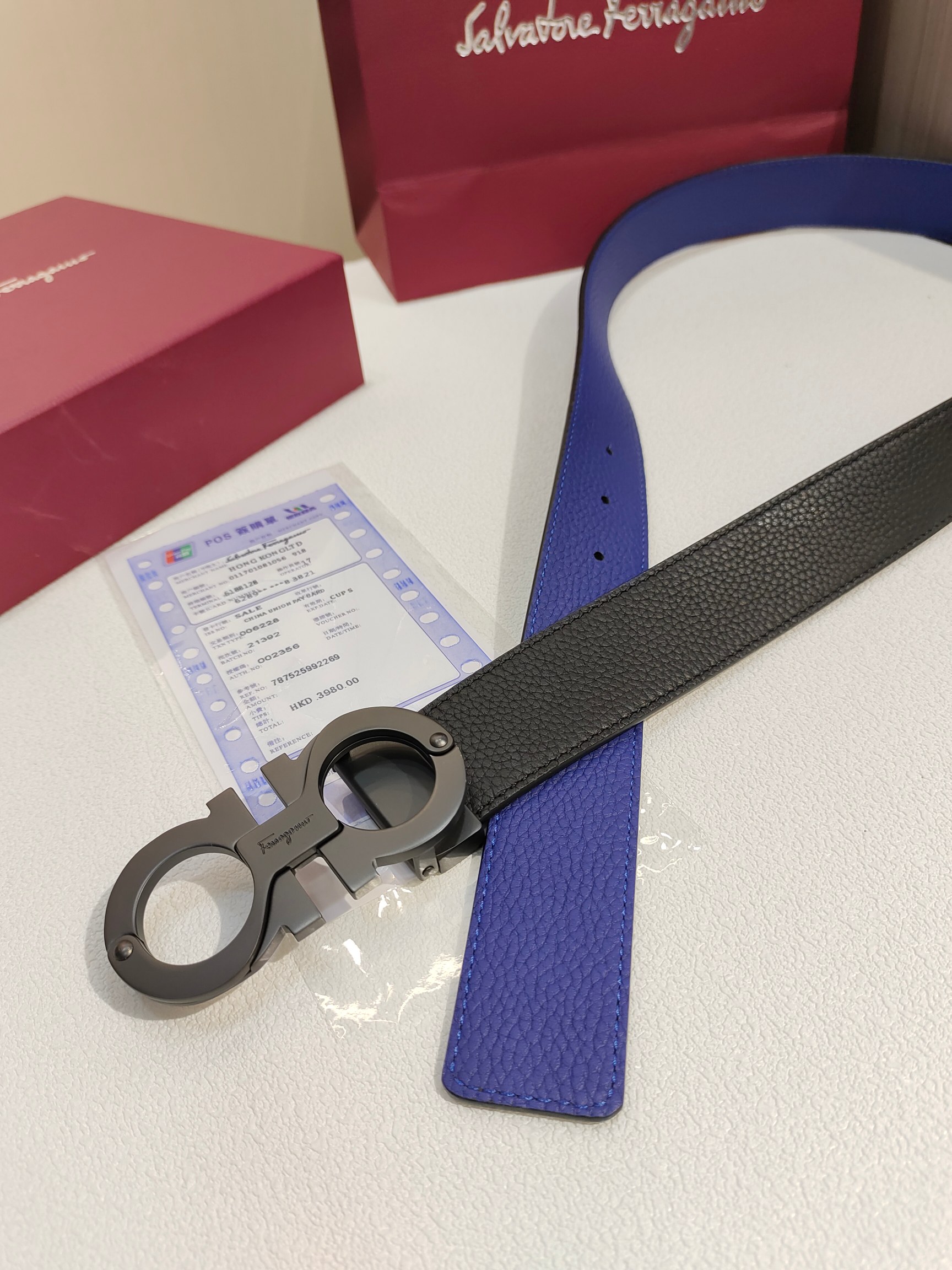 Ferragamo菲拉格慕双面进口牛皮搭配精品铜扣️自行选择搭配真材实料有质感时尚经典不失风范长短可自行