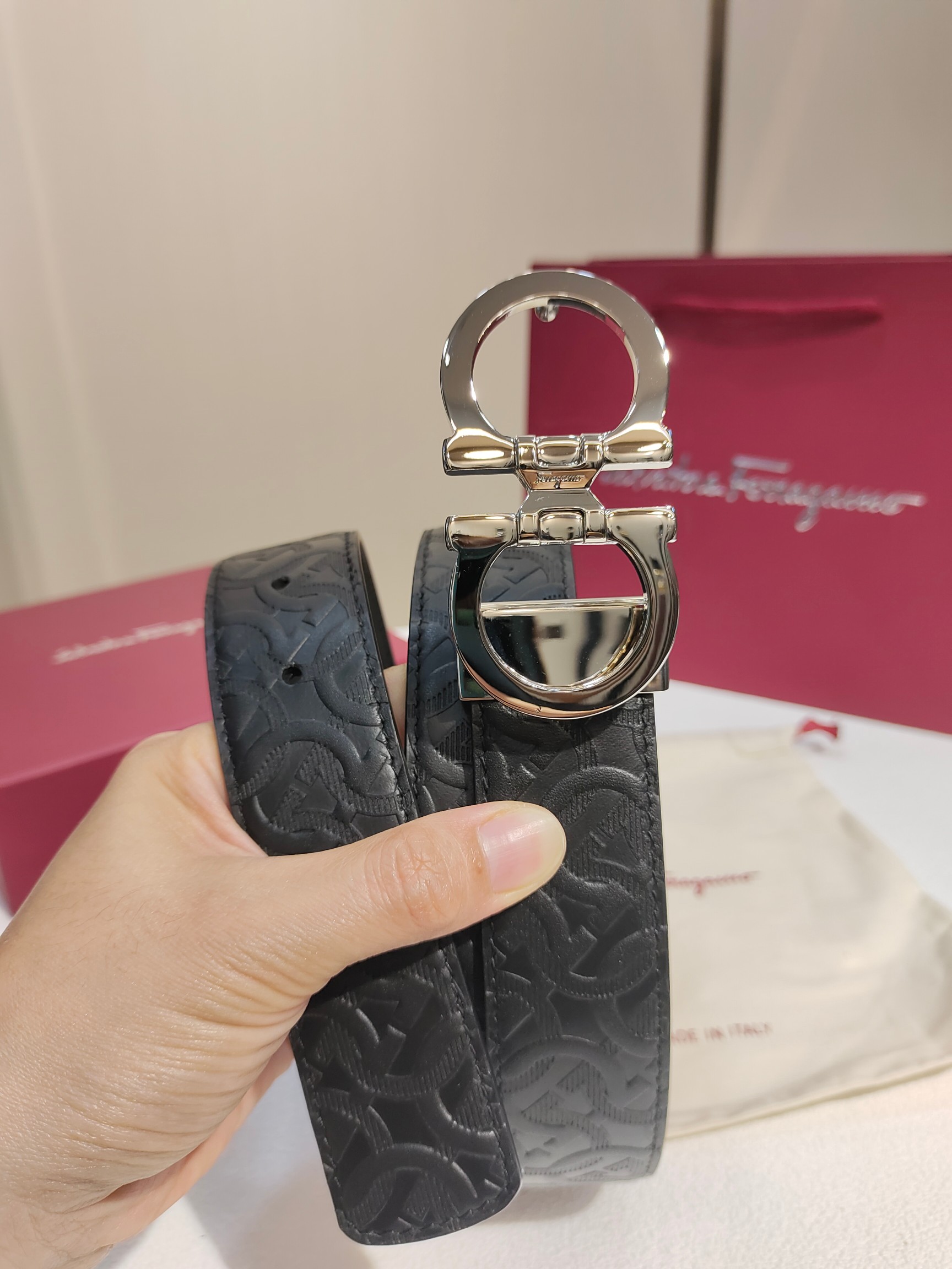 Ferragamo菲拉格慕双面进口牛皮搭配精品铜扣️自行选择搭配真材实料有质感时尚经典不失风范长短可自行