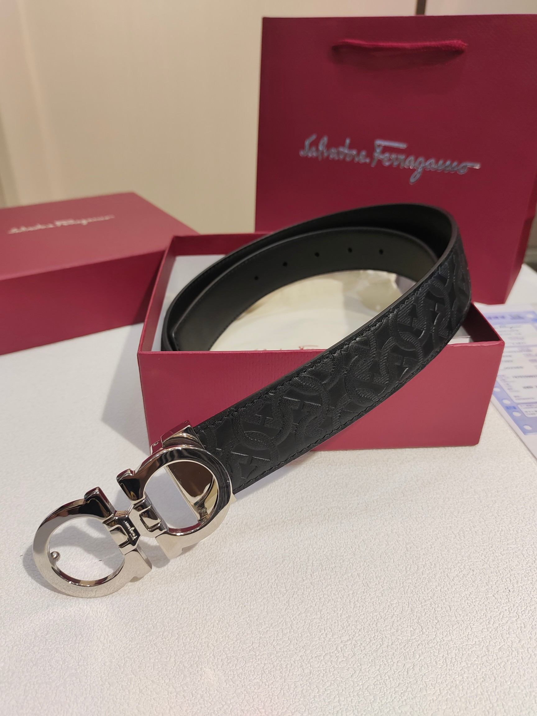 Ferragamo菲拉格慕双面进口牛皮搭配精品铜扣️自行选择搭配真材实料有质感时尚经典不失风范长短可自行