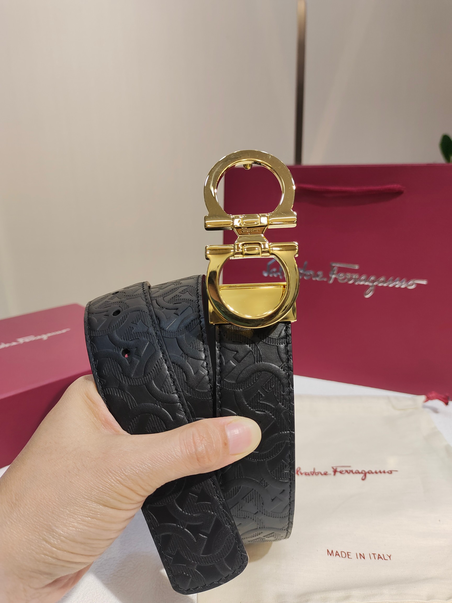 Ferragamo菲拉格慕双面进口牛皮搭配精品铜扣️自行选择搭配真材实料有质感时尚经典不失风范长短可自行