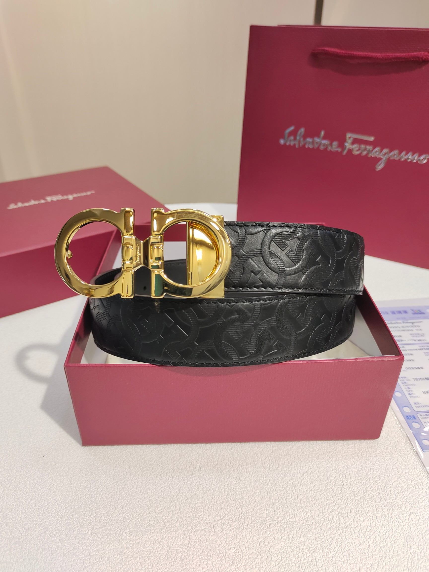 Ferragamo菲拉格慕双面进口牛皮搭配精品铜扣️自行选择搭配真材实料有质感时尚经典不失风范长短可自行