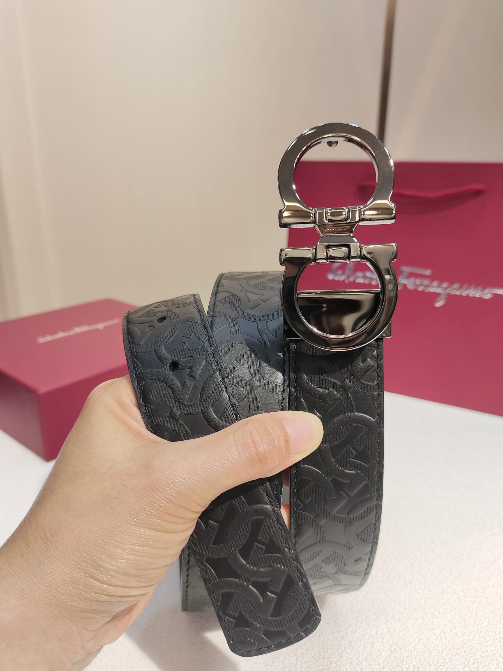 Ferragamo菲拉格慕双面进口牛皮搭配精品铜扣️自行选择搭配真材实料有质感时尚经典不失风范长短可自行