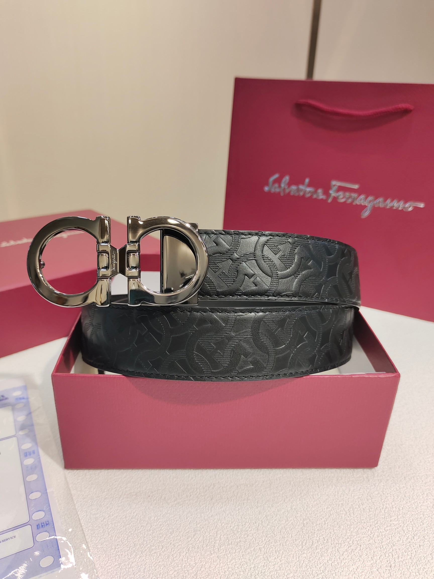 Ferragamo菲拉格慕双面进口牛皮搭配精品铜扣️自行选择搭配真材实料有质感时尚经典不失风范长短可自行