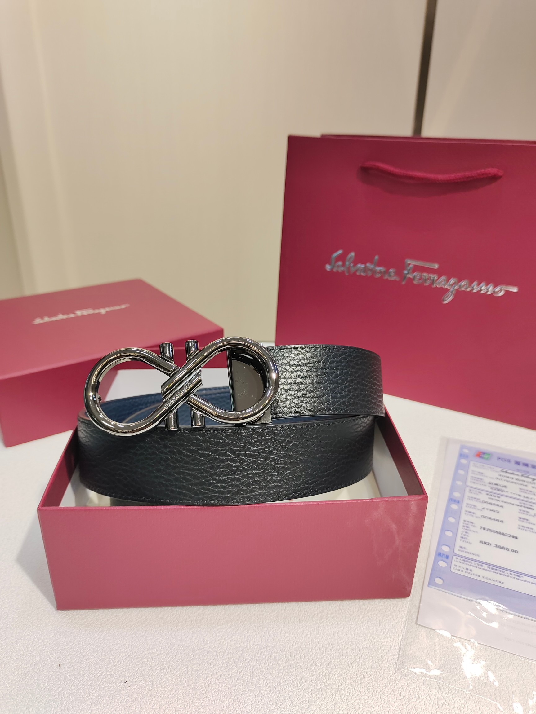 Ferragamo菲拉格慕双面进口牛皮搭配精品铜扣️自行选择搭配真材实料有质感时尚经典不失风范长短可自行