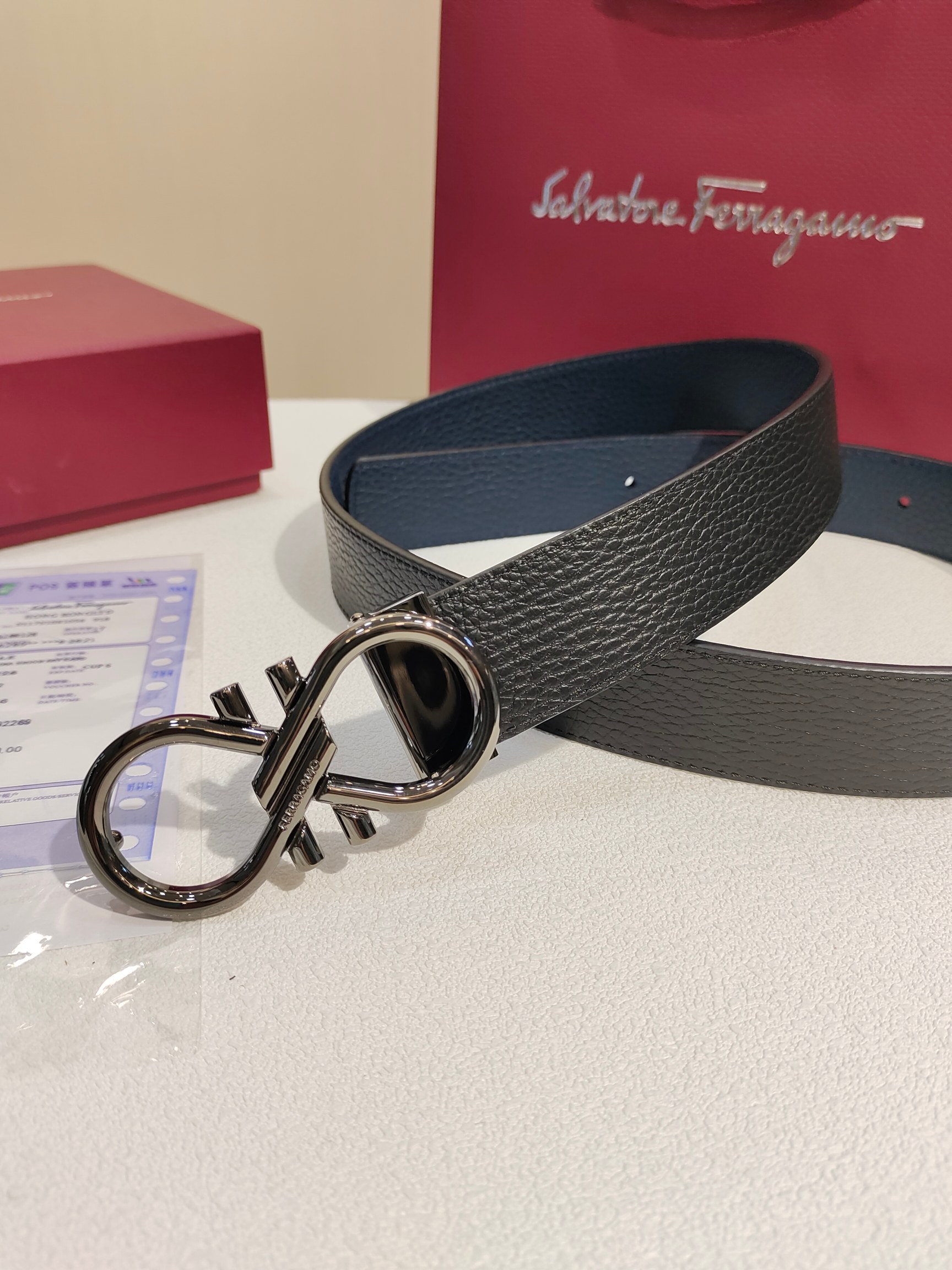 Ferragamo菲拉格慕双面进口牛皮搭配精品铜扣️自行选择搭配真材实料有质感时尚经典不失风范长短可自行