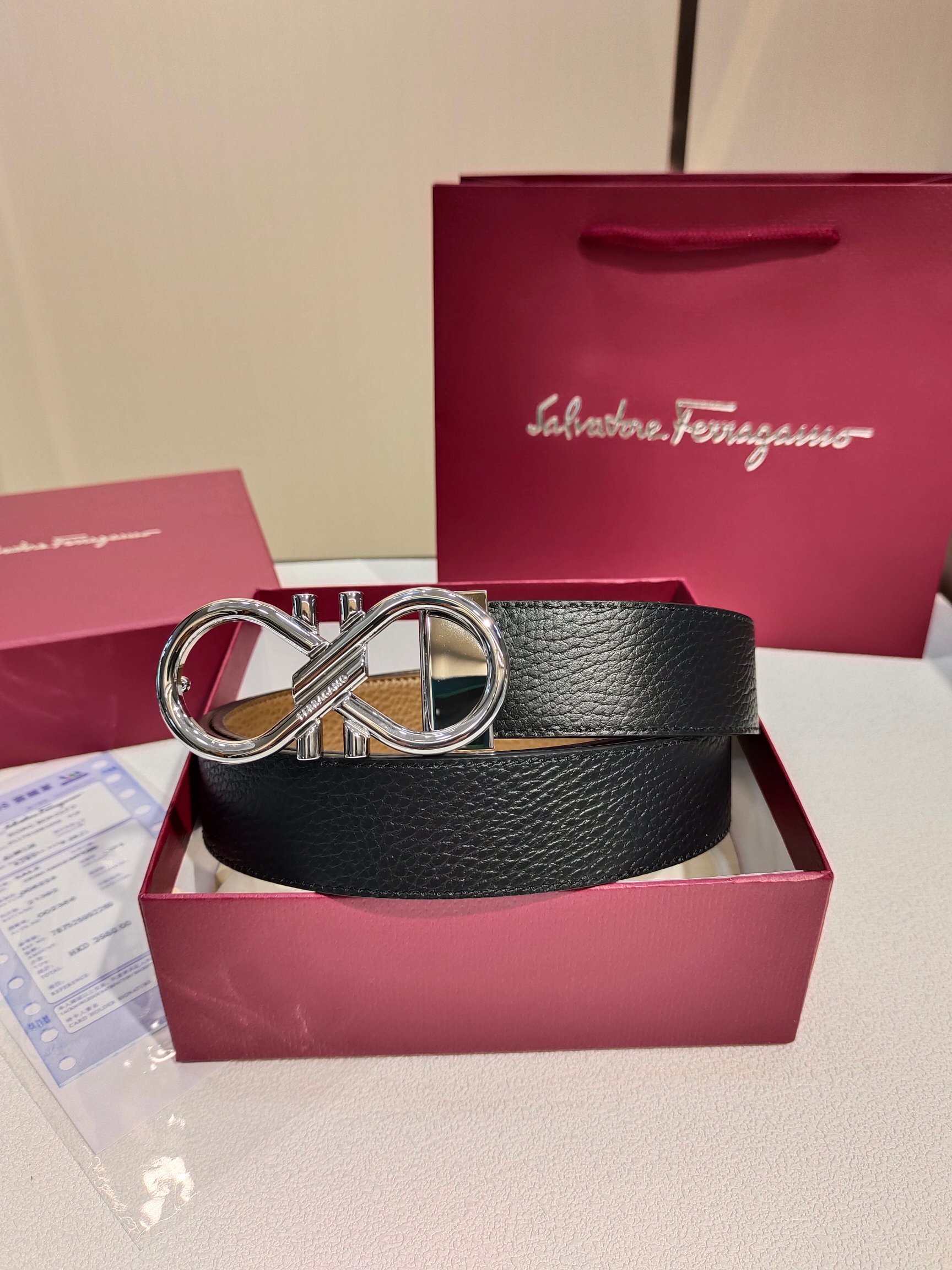 Ferragamo菲拉格慕双面进口牛皮搭配精品铜扣️自行选择搭配真材实料有质感时尚经典不失风范长短可自行