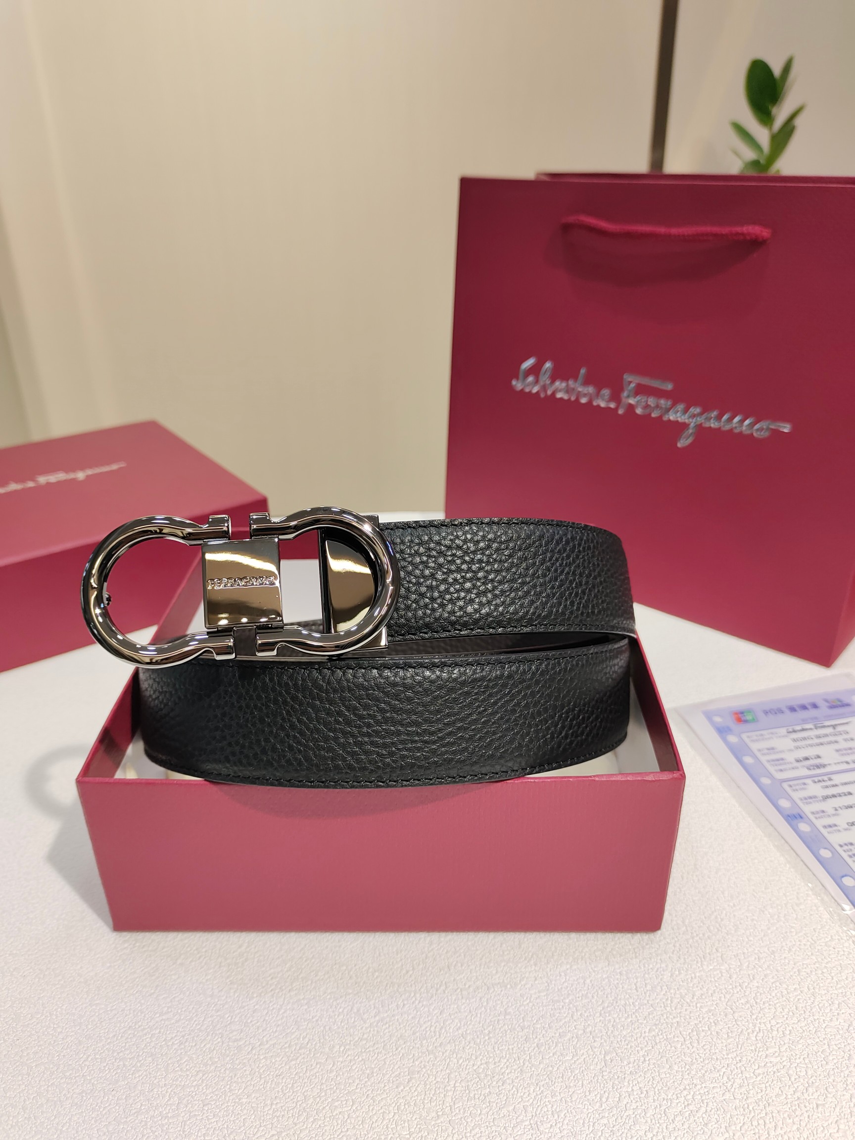 Ferragamo菲拉格慕双面进口牛皮搭配精品铜扣️自行选择搭配真材实料有质感时尚经典不失风范长短可自行