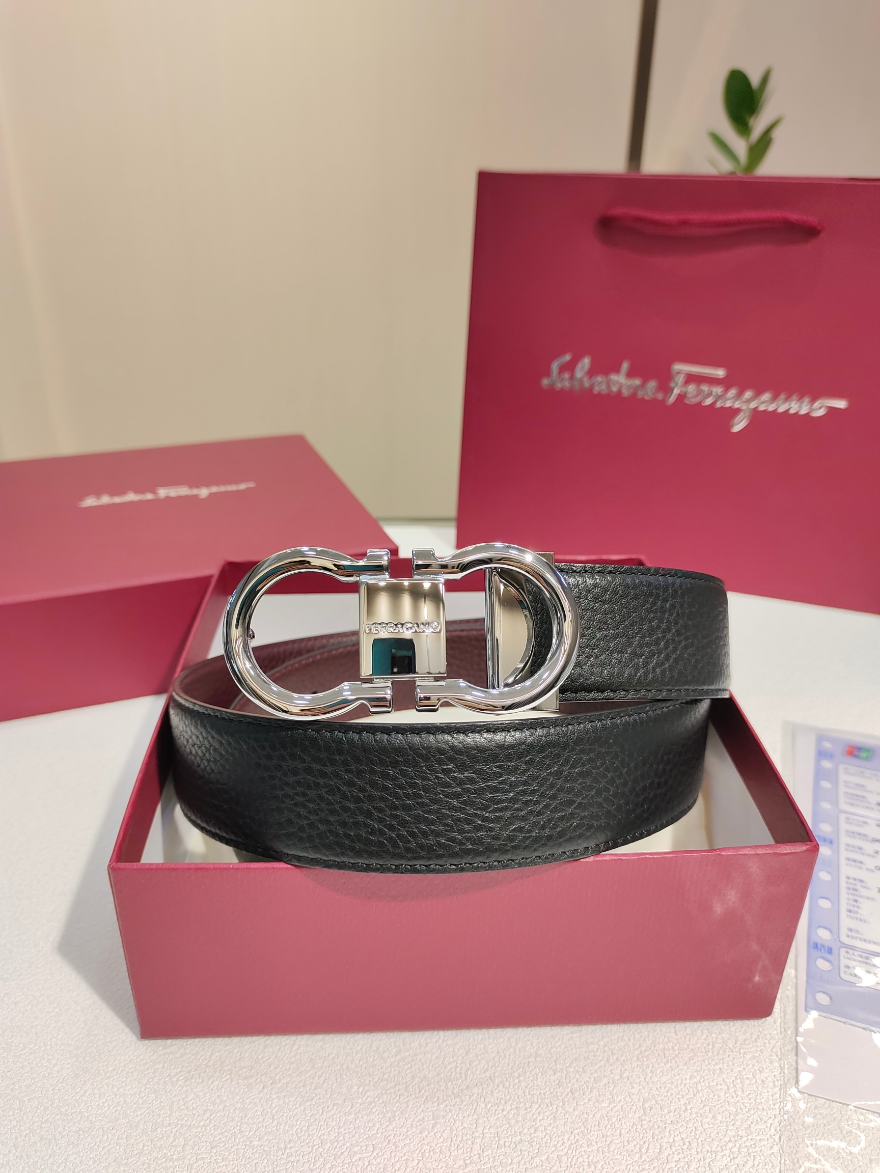 Ferragamo菲拉格慕双面进口牛皮搭配精品铜扣️自行选择搭配真材实料有质感时尚经典不失风范长短可自行