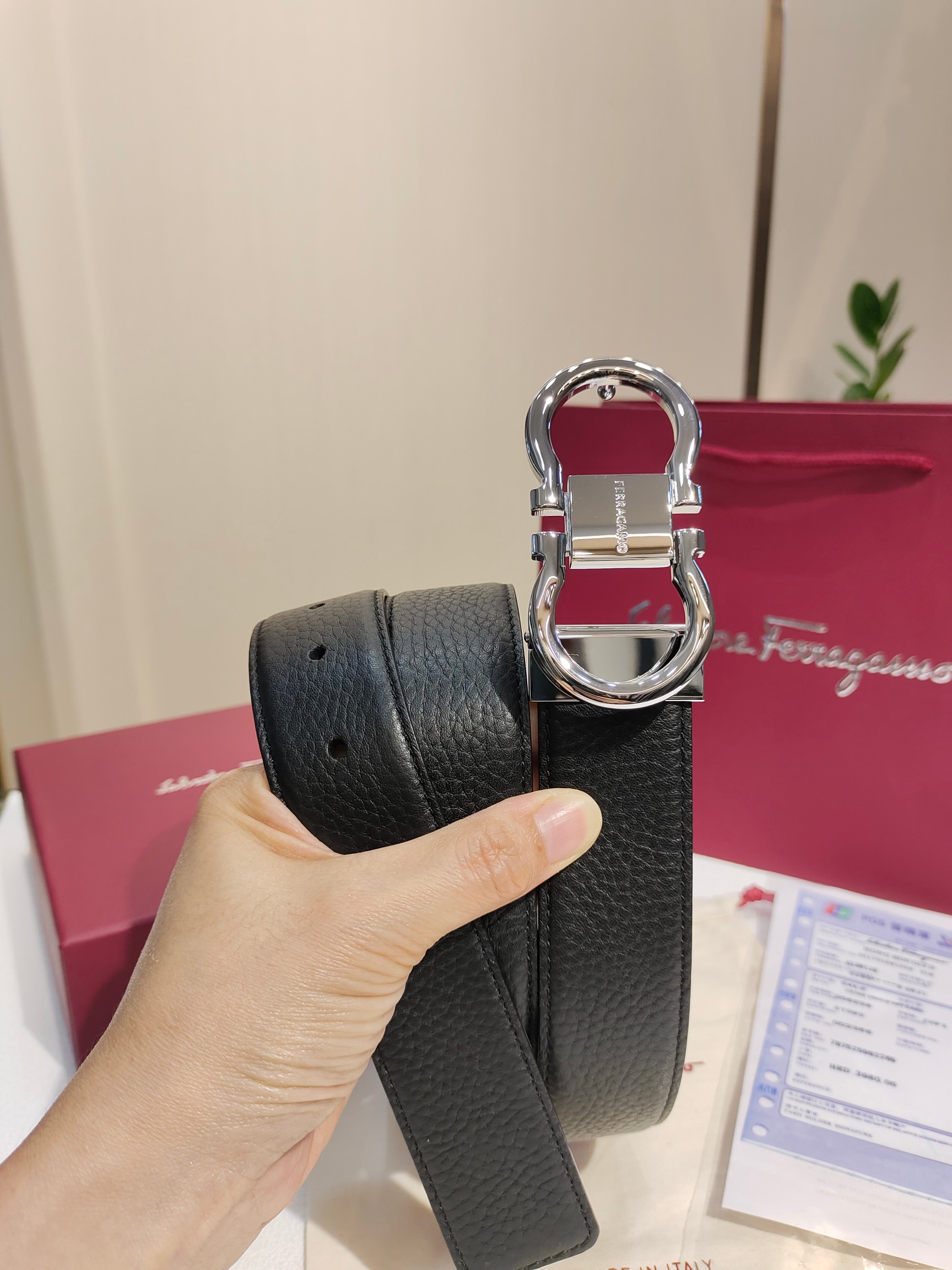 Ferragamo菲拉格慕双面进口牛皮搭配精品铜扣️自行选择搭配真材实料有质感时尚经典不失风范长短可自行