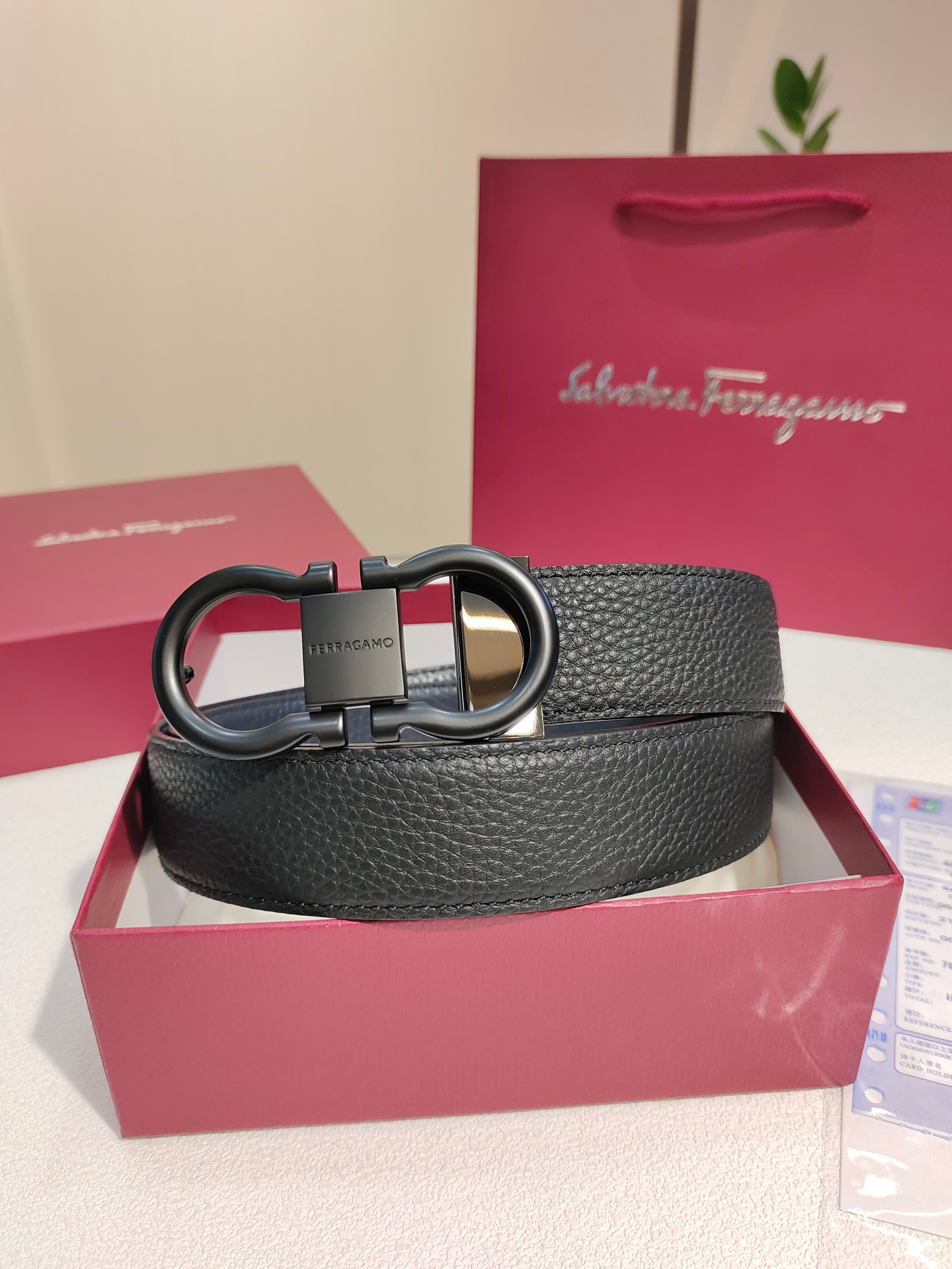 Ferragamo菲拉格慕双面进口牛皮搭配精品铜扣️自行选择搭配真材实料有质感时尚经典不失风范长短可自行