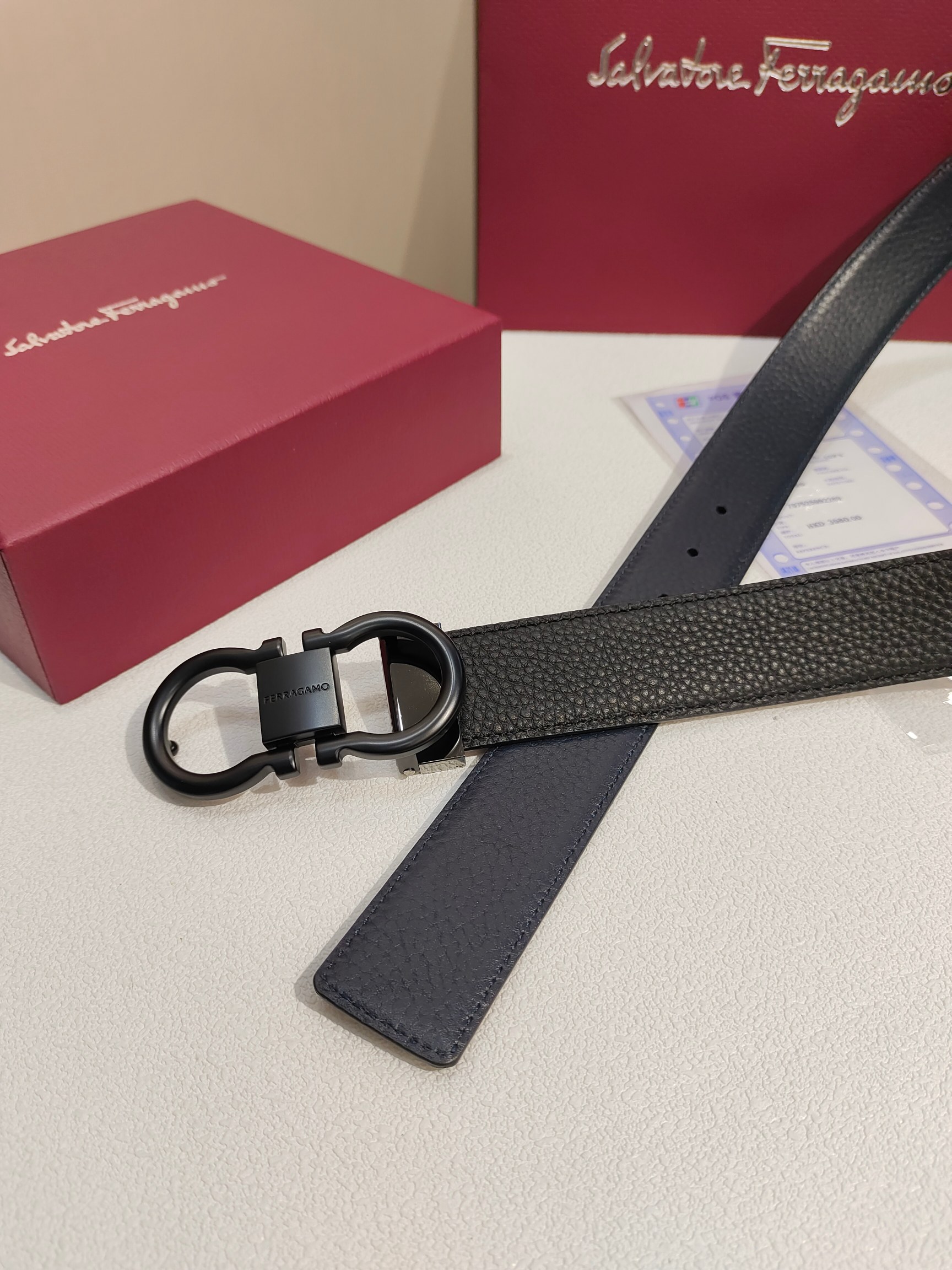 Ferragamo菲拉格慕双面进口牛皮搭配精品铜扣️自行选择搭配真材实料有质感时尚经典不失风范长短可自行