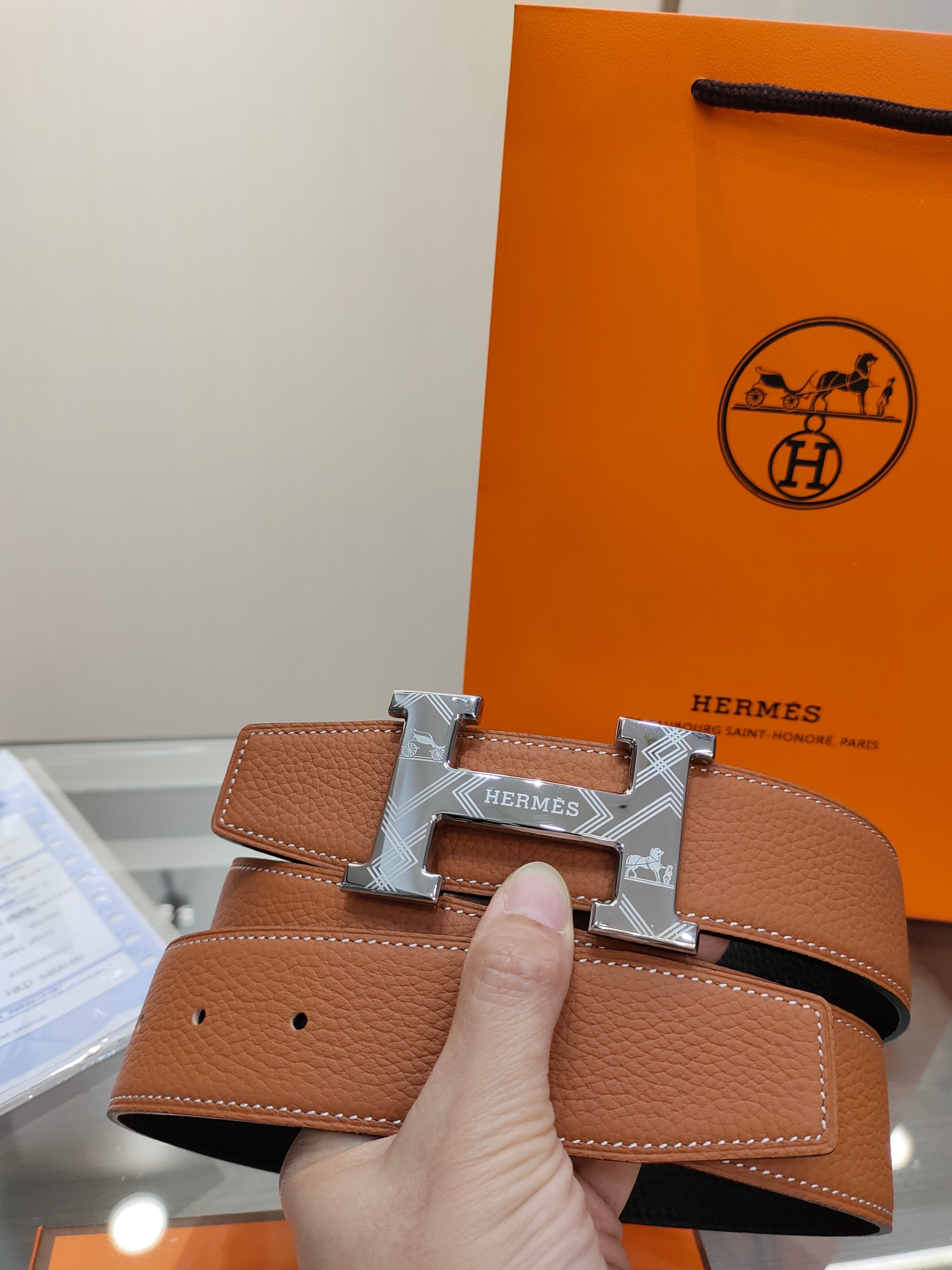 HERMES belte Hermes 38mm — photo 3