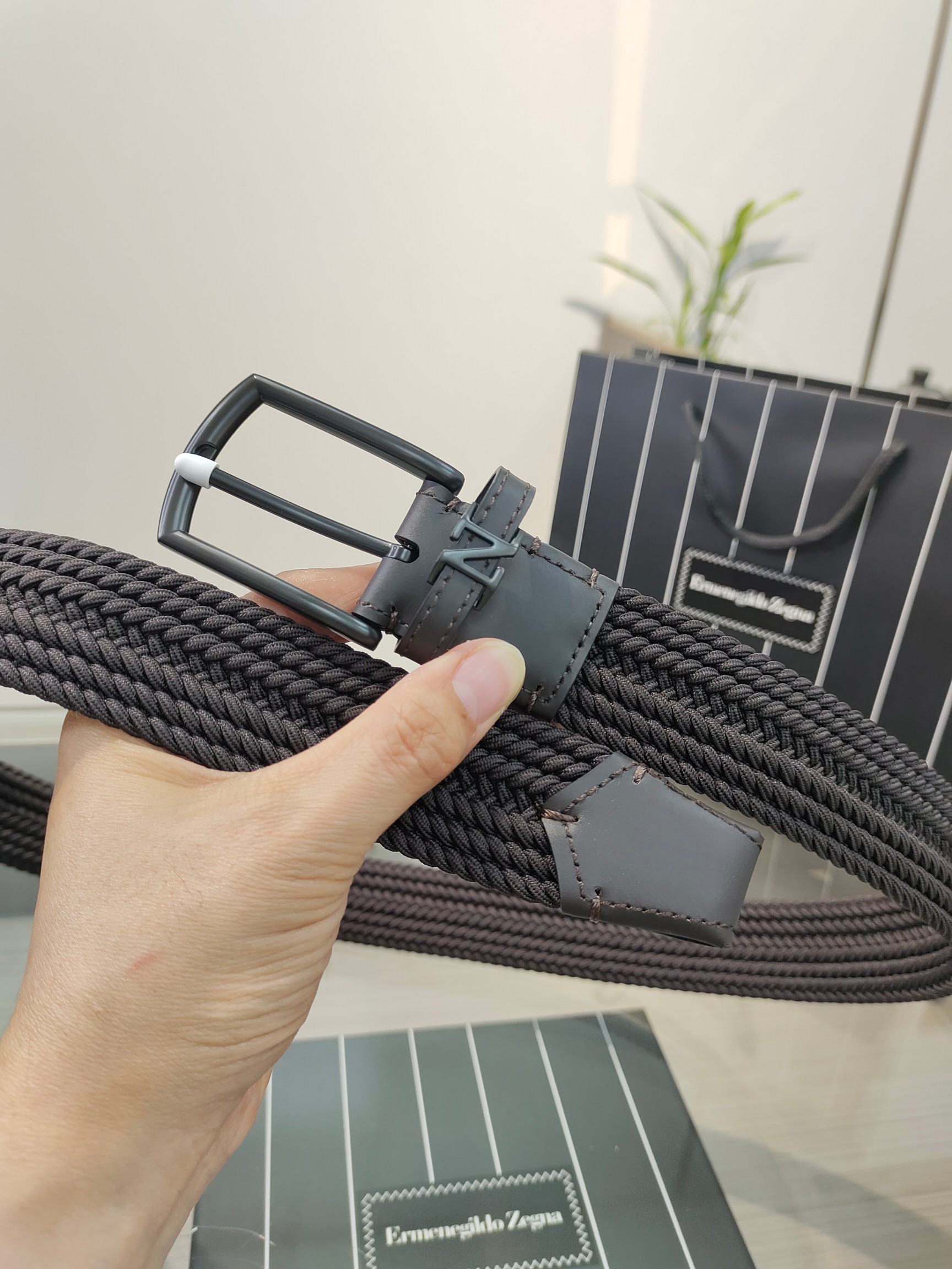 제냐 벨트 59253 Zegna Belt 이미지 3