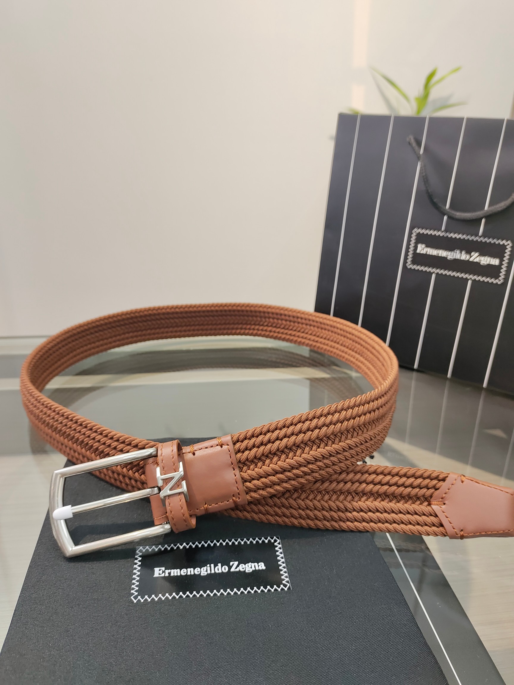 제냐 벨트 59257 Zegna Belt 이미지 2