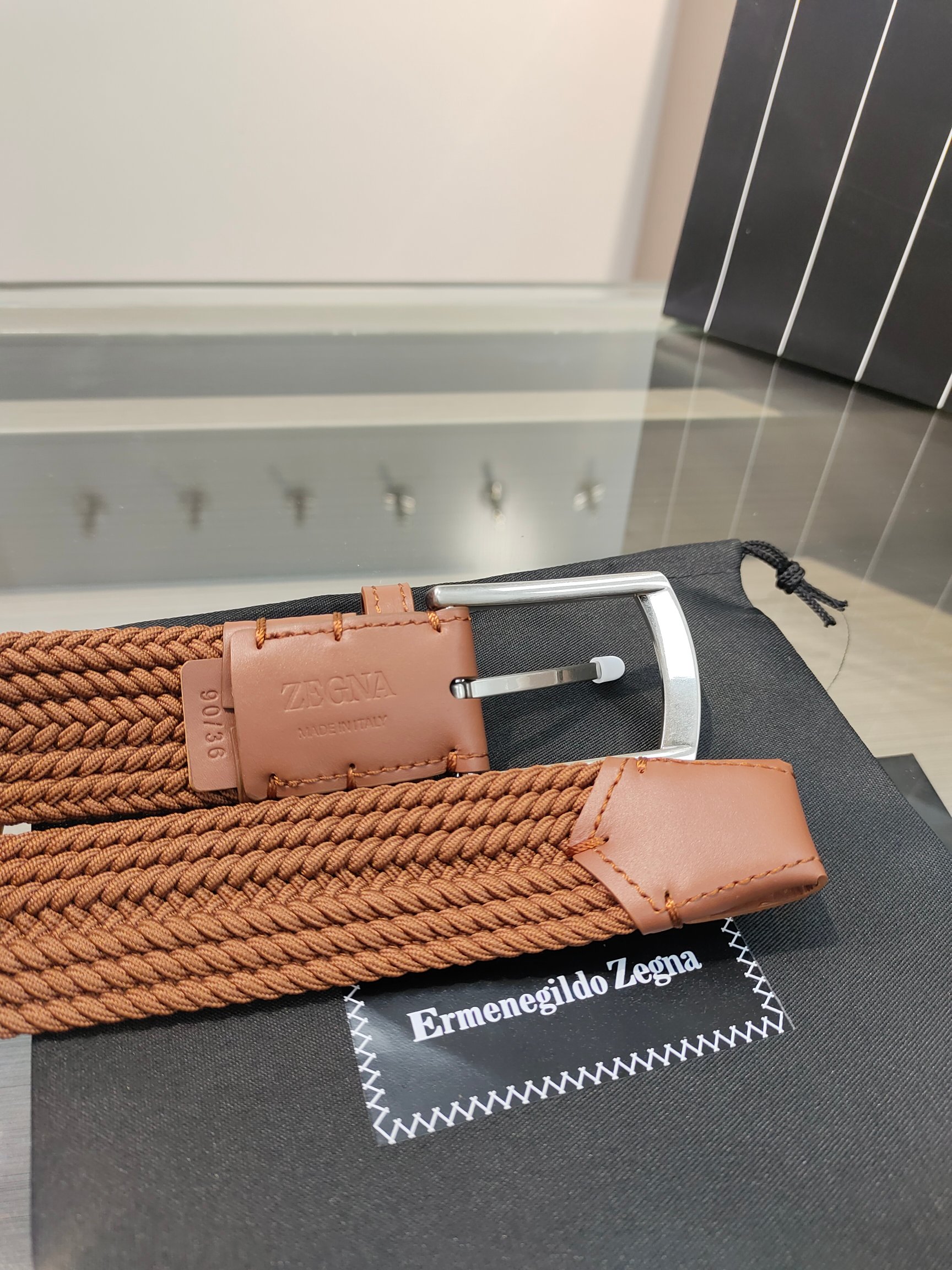 제냐 벨트 59257 Zegna Belt 이미지 5